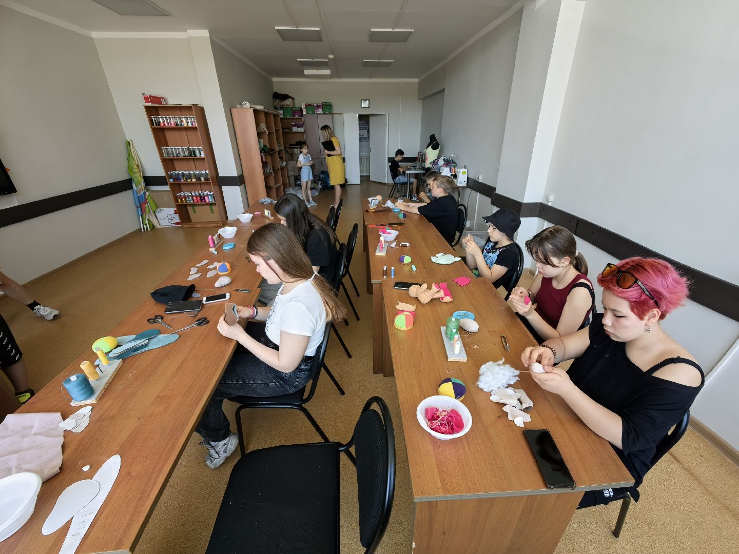 Мягкая игрушка, шитьё, заяц, кружок, пионерский лагерь