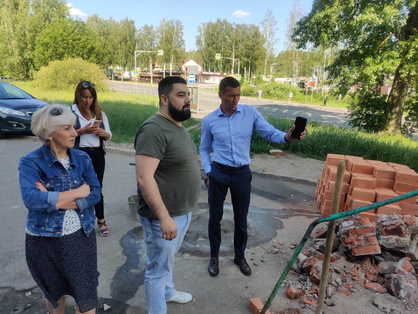 Красноармейск, Пушкинский, обращения граждан, ремонт лестницы