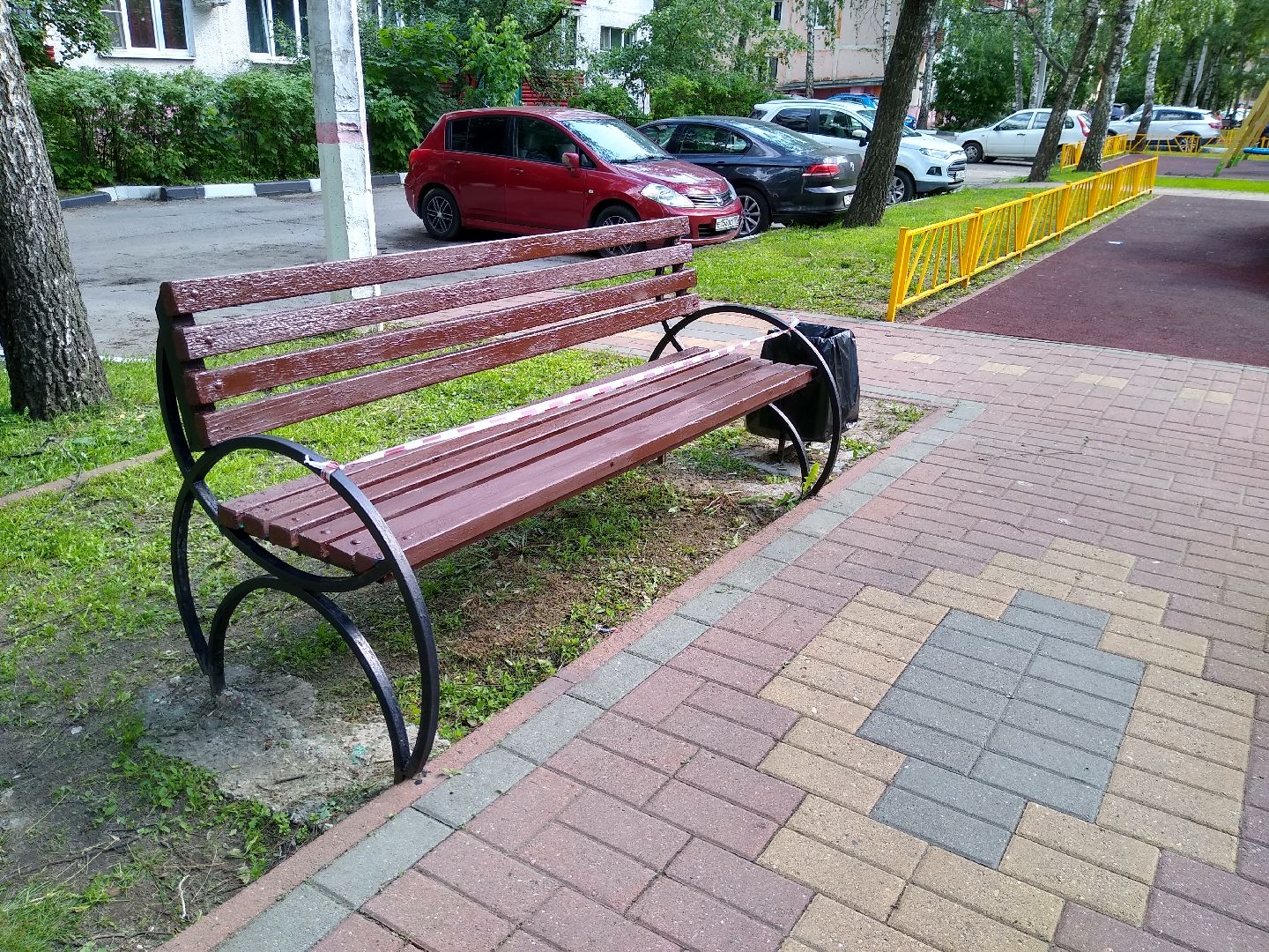 Раменское, благоустройство, скамейки