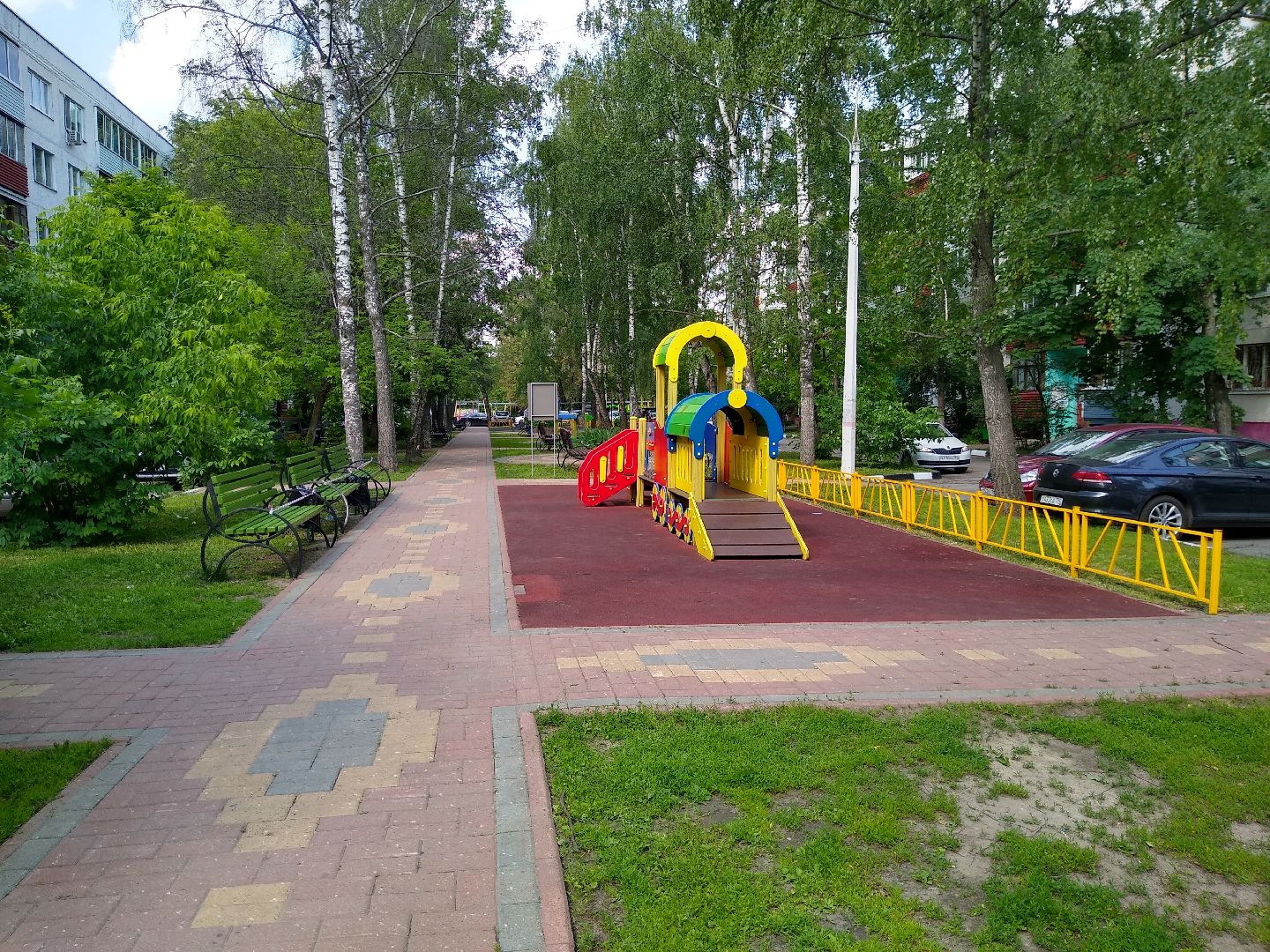 Раменское, благоустройство, скамейки