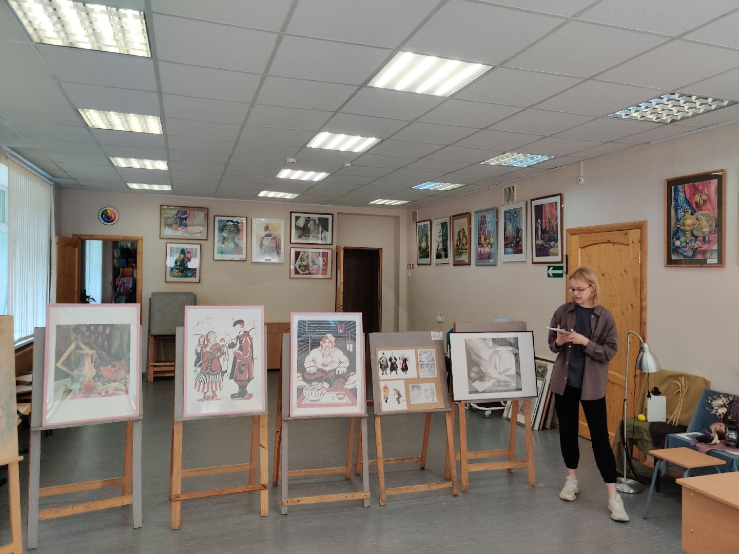 Красноармейск, Пушкинский, школа искусств, выпускные экзамены