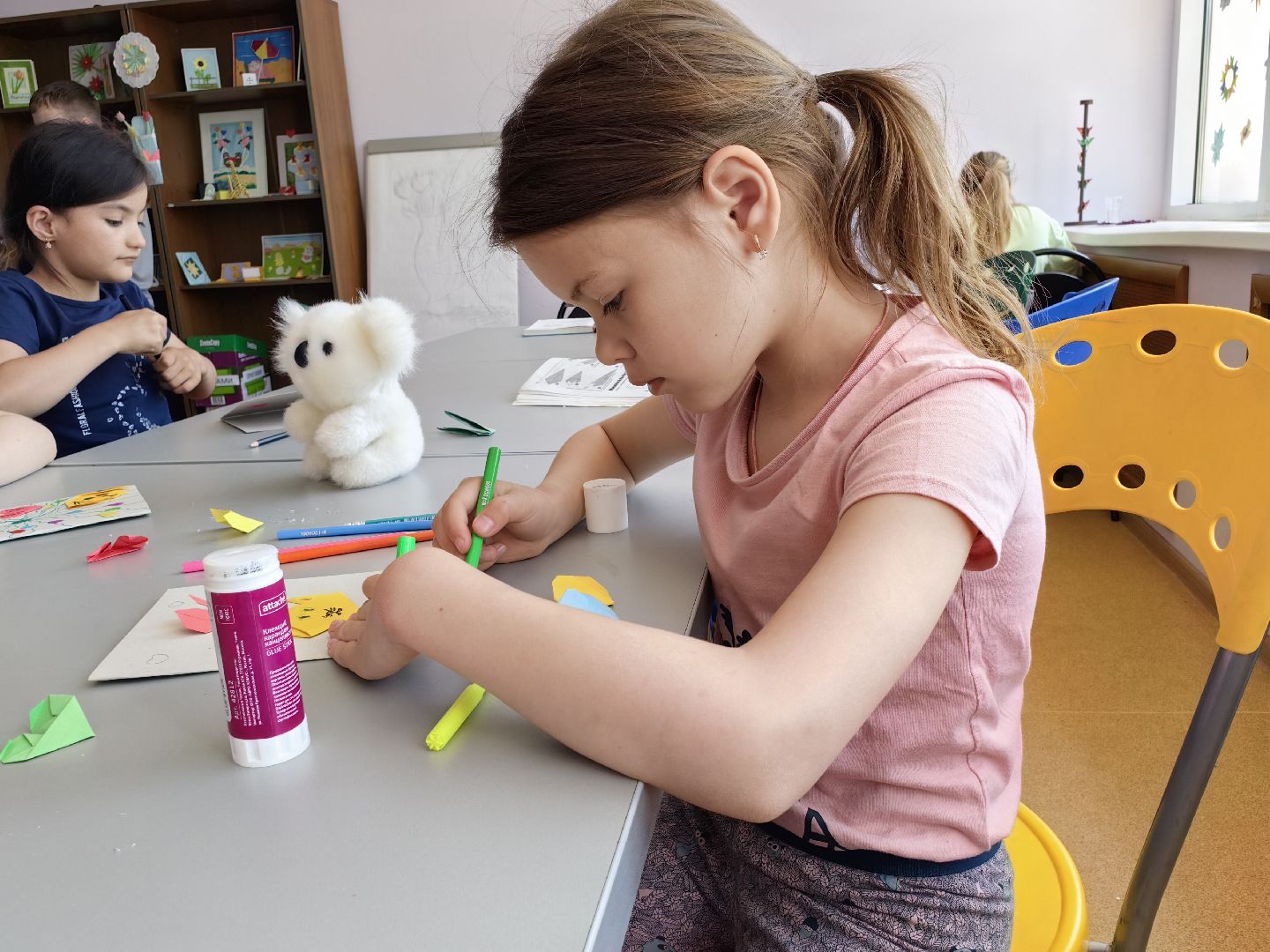 Оригами, бумага, поделки, летний лагерь