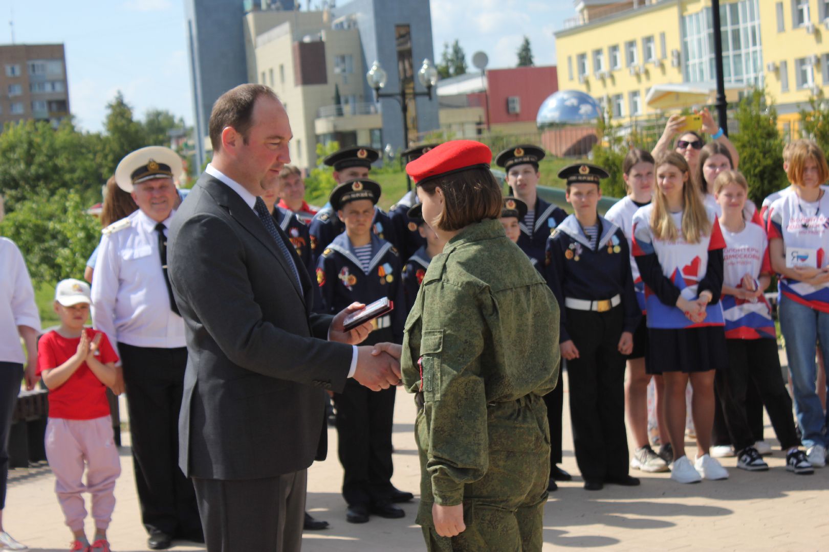 Ступино, Юнармия, День России