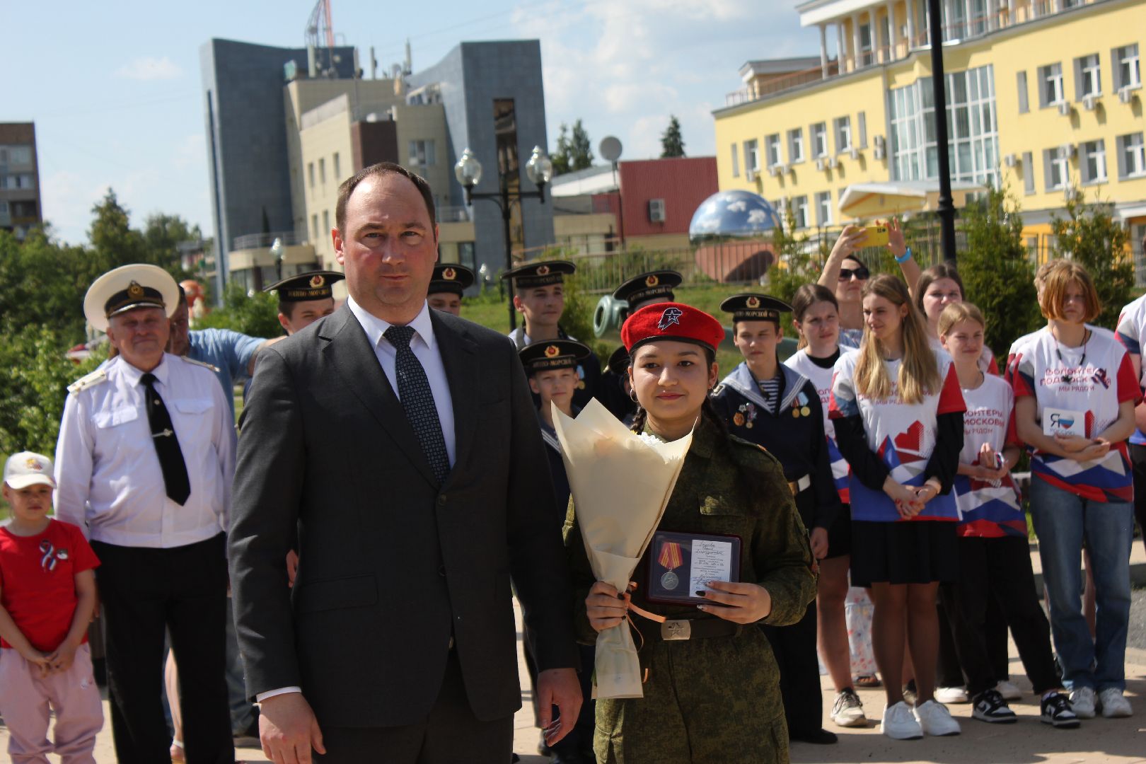 Ступино, Юнармия, День России