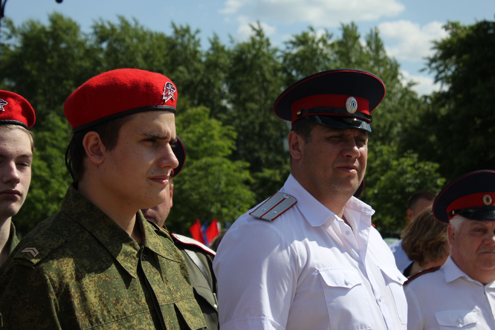 Ступино, Юнармия, День России