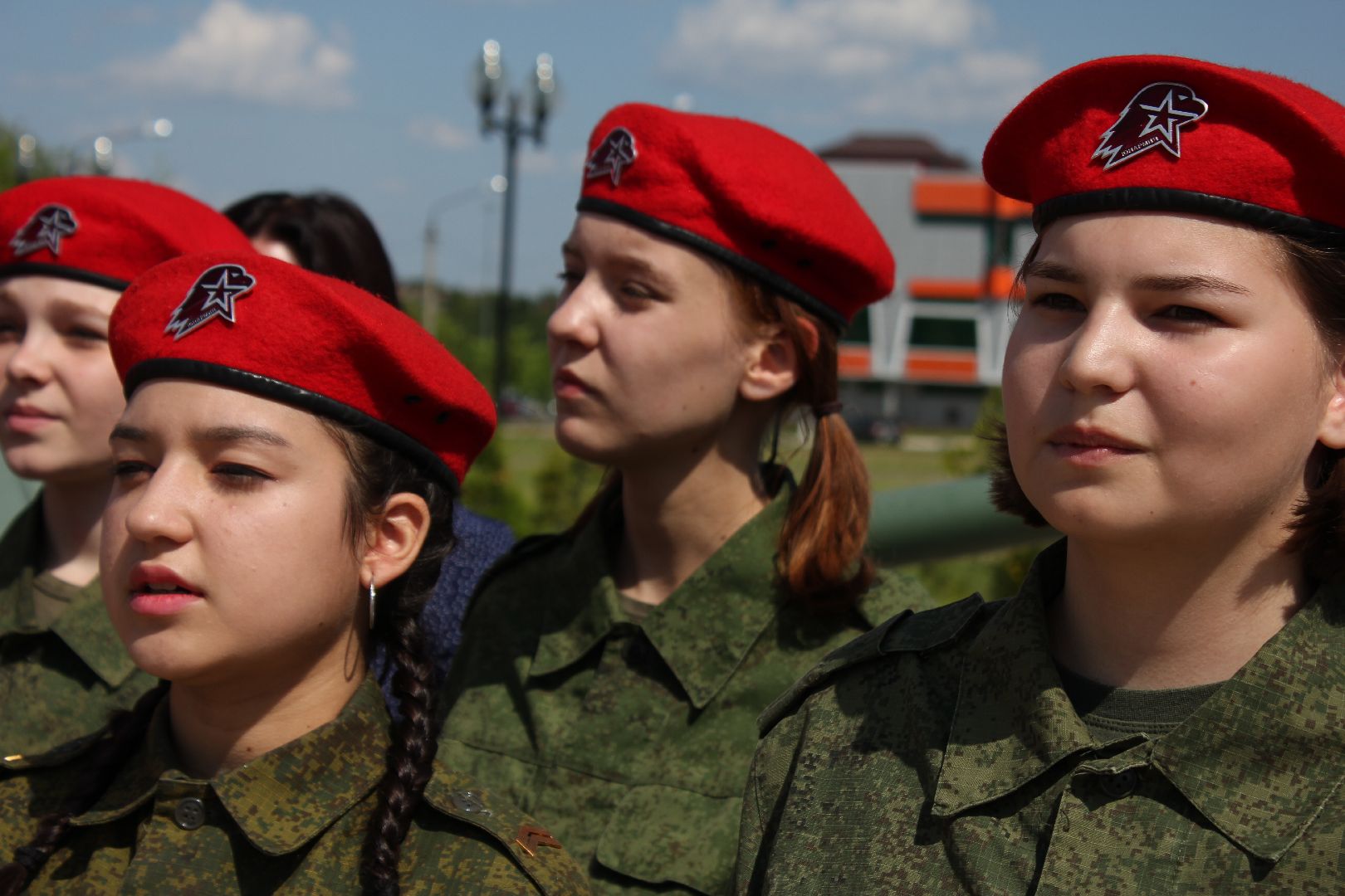 Ступино, Юнармия, День России