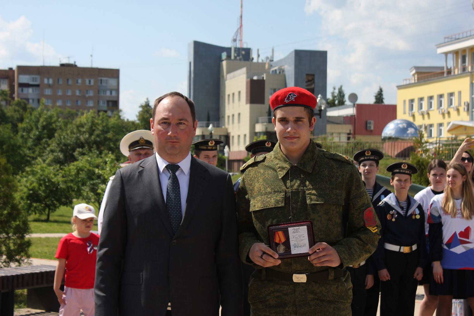 Ступино, Юнармия, День России