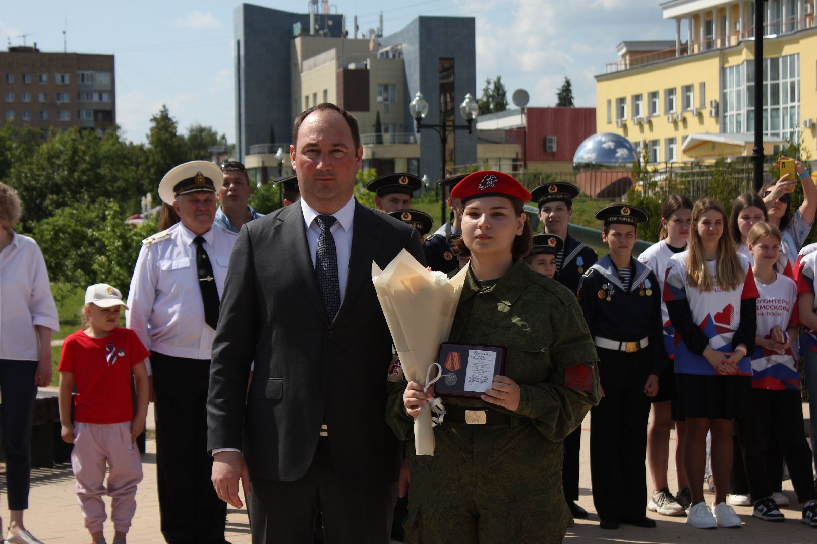 Ступино, Юнармия, День России
