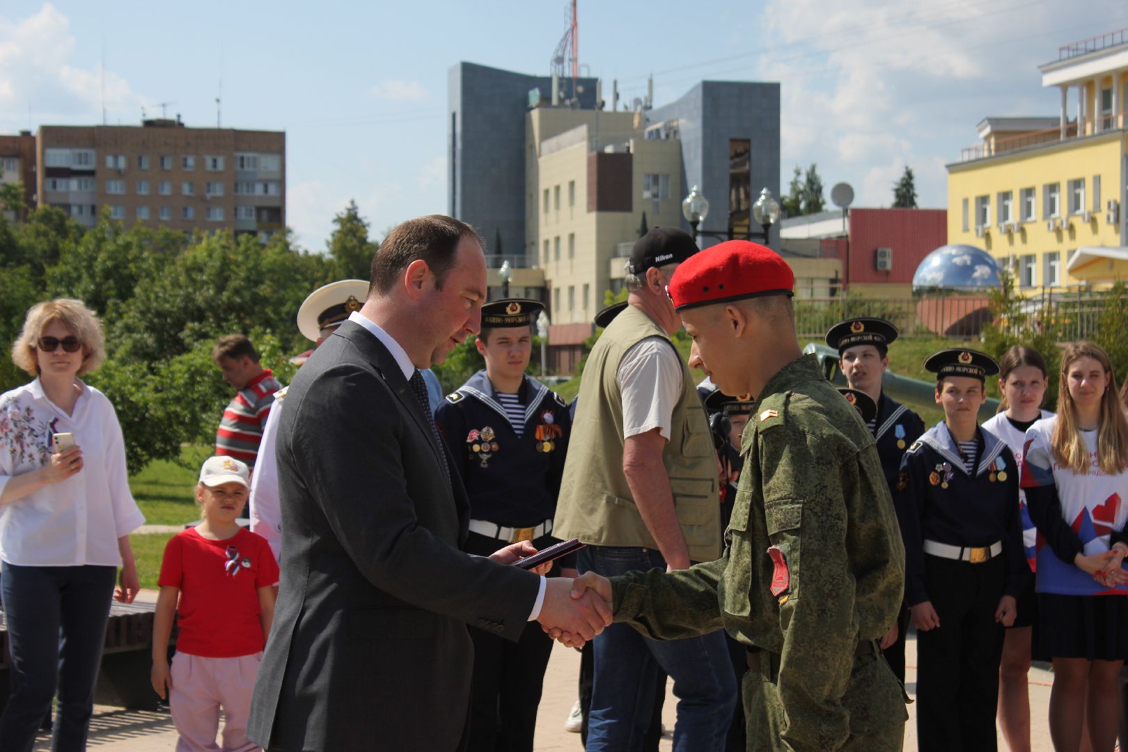 Ступино, Юнармия, День России