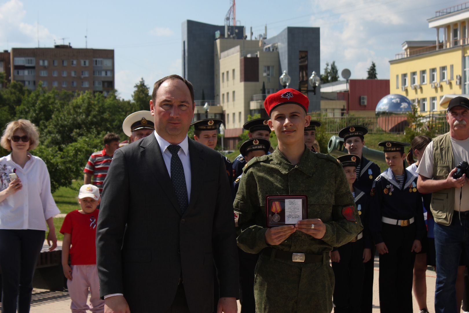 Ступино, Юнармия, День России