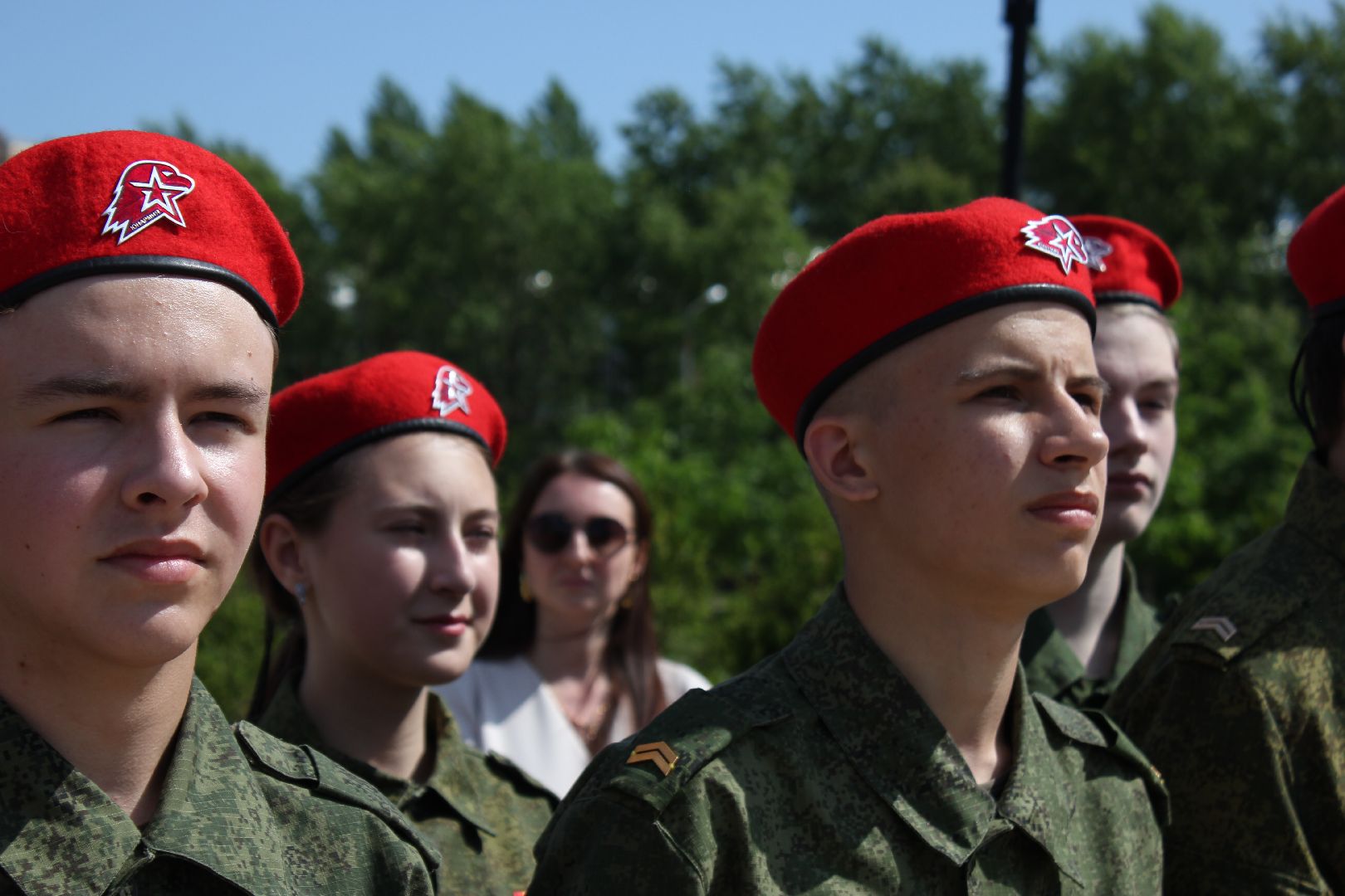 Ступино, Юнармия, День России