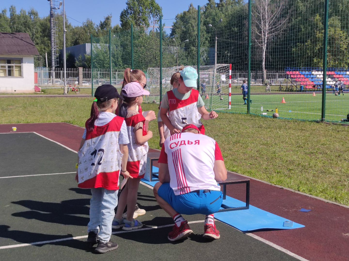 ГТО, физкультура, норматив, дети, лагерь, Дубна