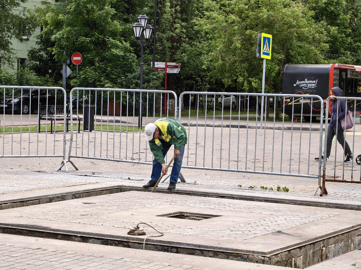 Фонтан, чаша, вода, благоустройство