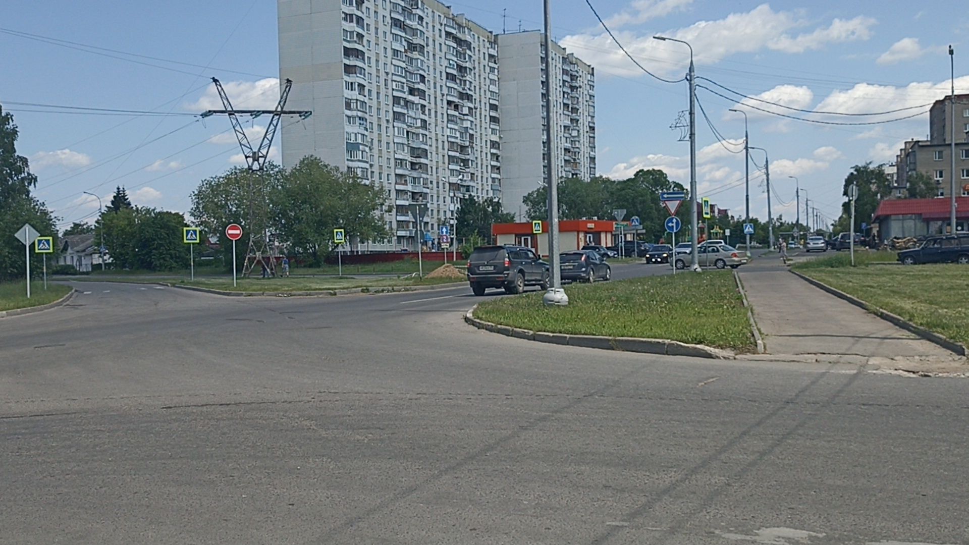 Серпухов, Подмосковье, реконструкция, автомобили, транспорт, безопасность