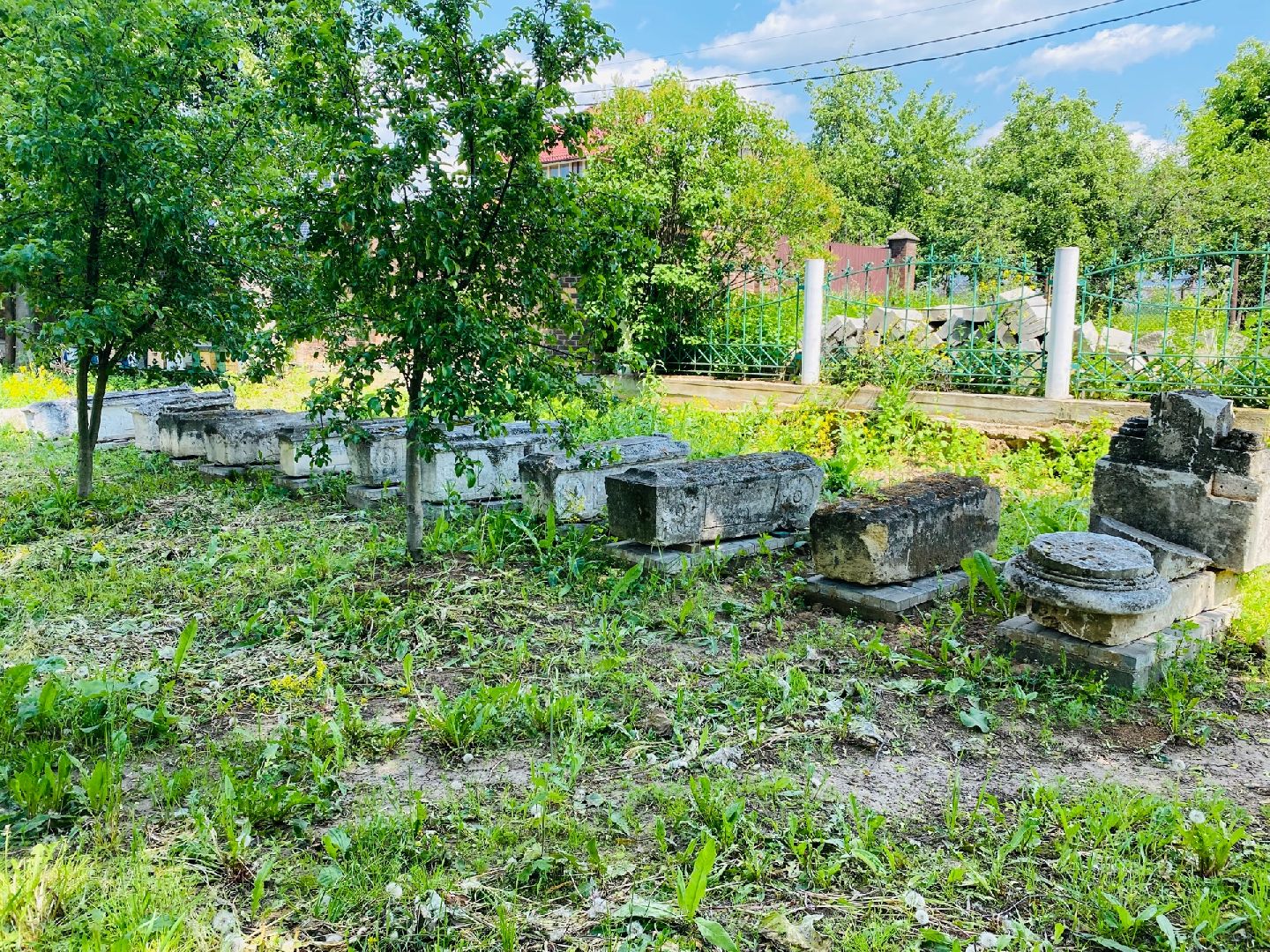 Домодедово, лапидарий, экскурсия, белый камень
