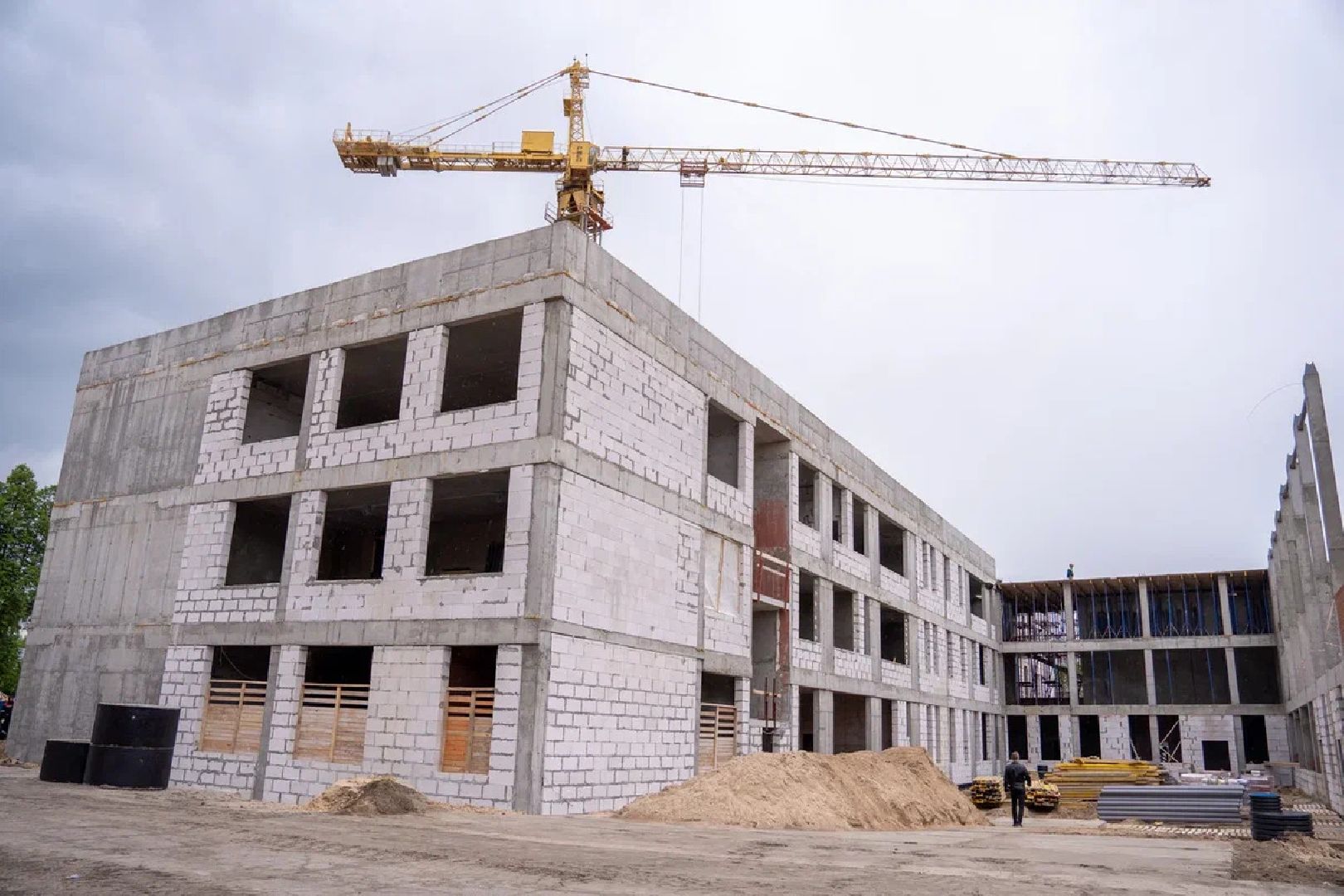 Строительство, новая школа, Панин, образование, Орехово-Зуево