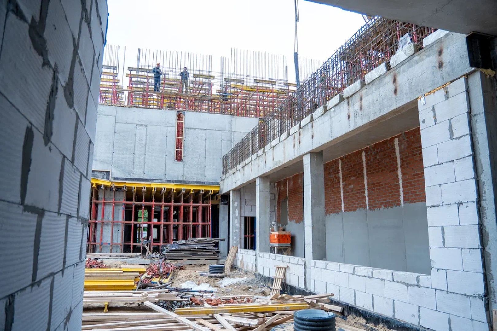 Строительство, новая школа, Панин, образование, Орехово-Зуево