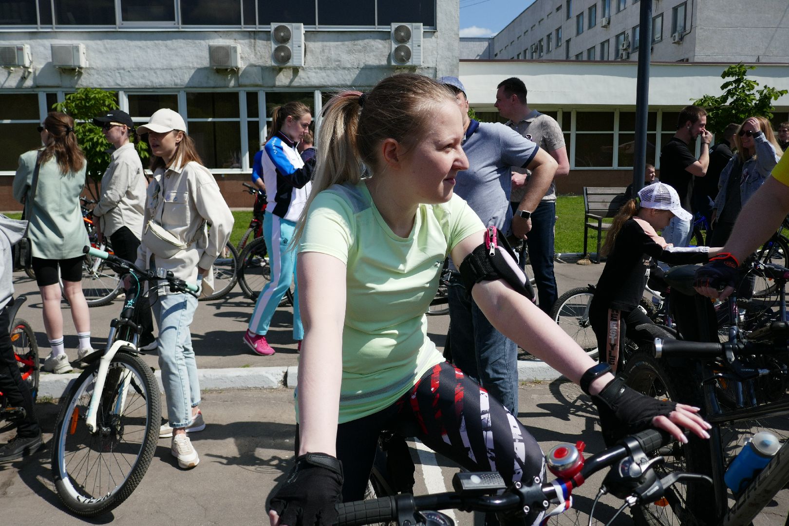 Подольск, Россия, день России, спорт, праздник, патриотизм, велопробег