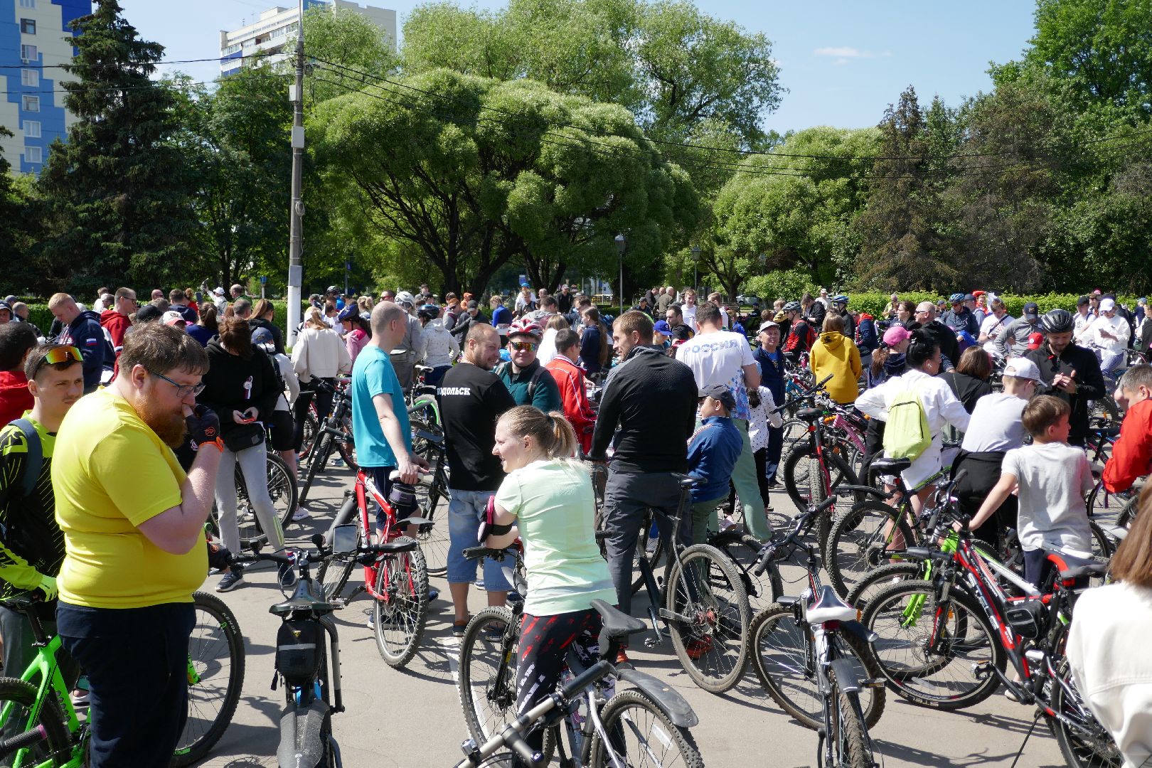 Подольск, Россия, день России, спорт, праздник, патриотизм, велопробег