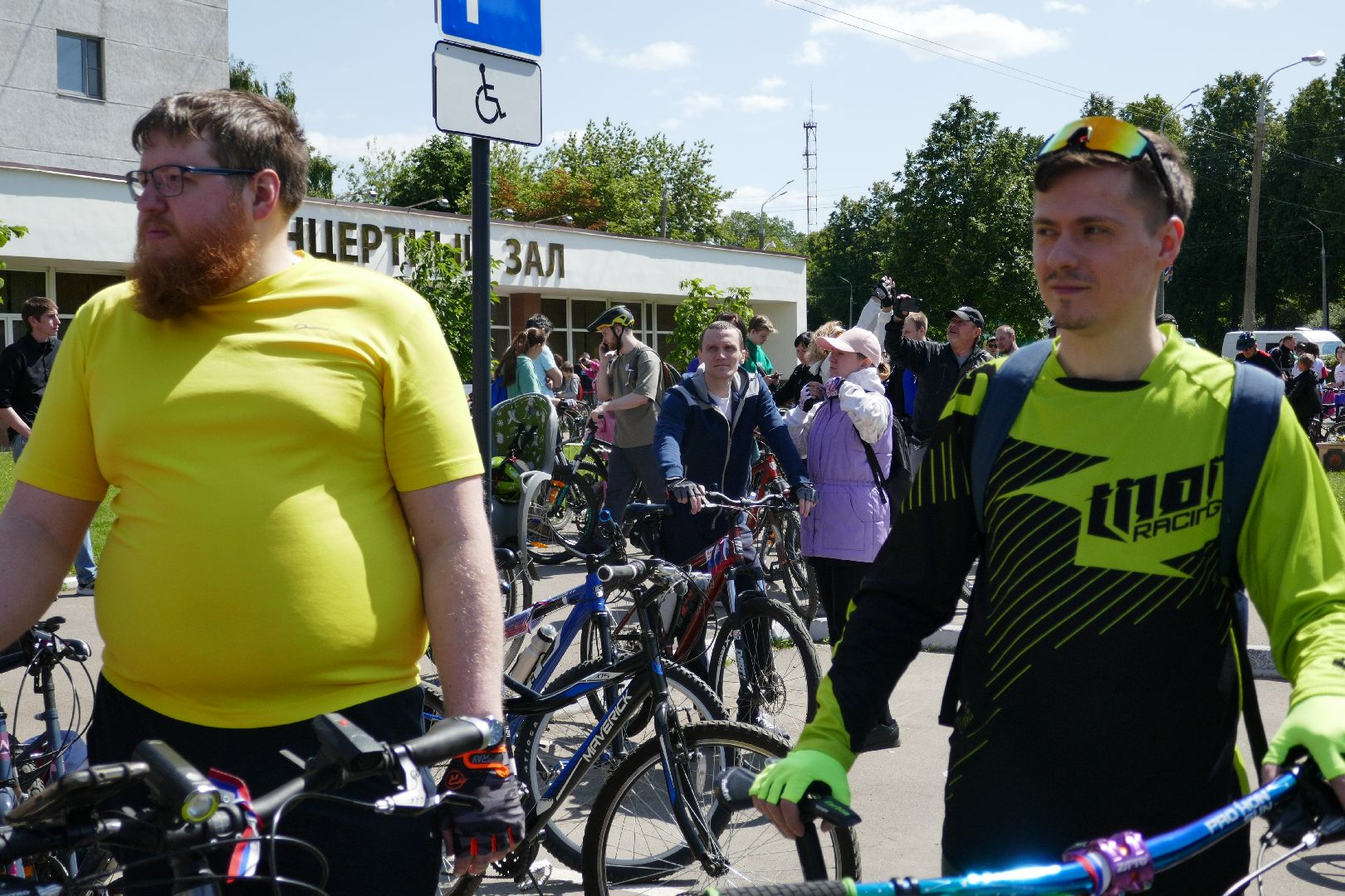 Подольск, Россия, день России, спорт, праздник, патриотизм, велопробег