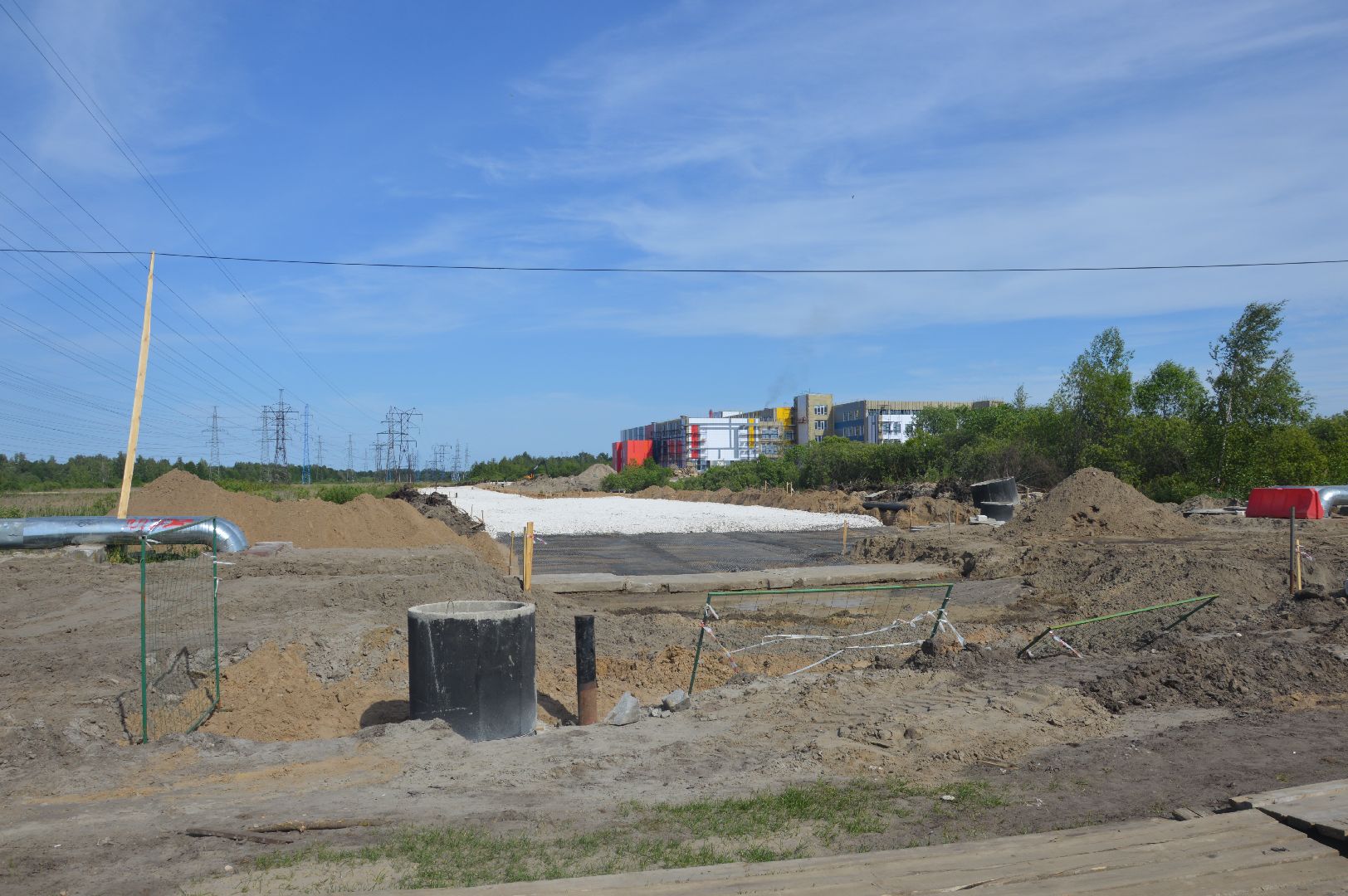 Шатура, новая дорога. Пятый микрорайон