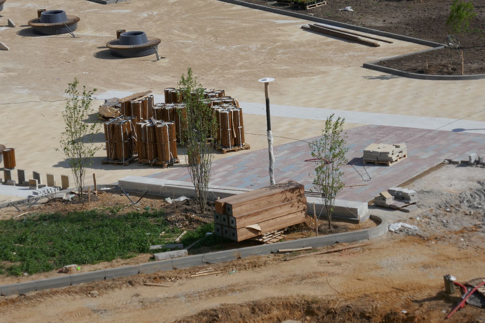 Подольск, благоустройство, озеленение, бульвар 65-летия Побдеды