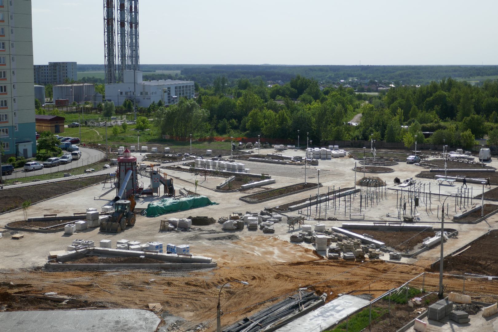 Подольск, благоустройство, озеленение, бульвар 65-летия Побдеды