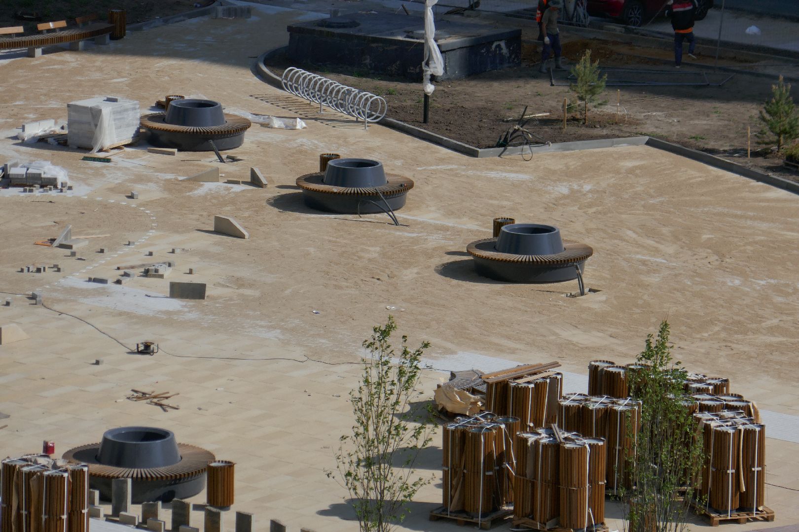 Подольск, благоустройство, озеленение, бульвар 65-летия Побдеды