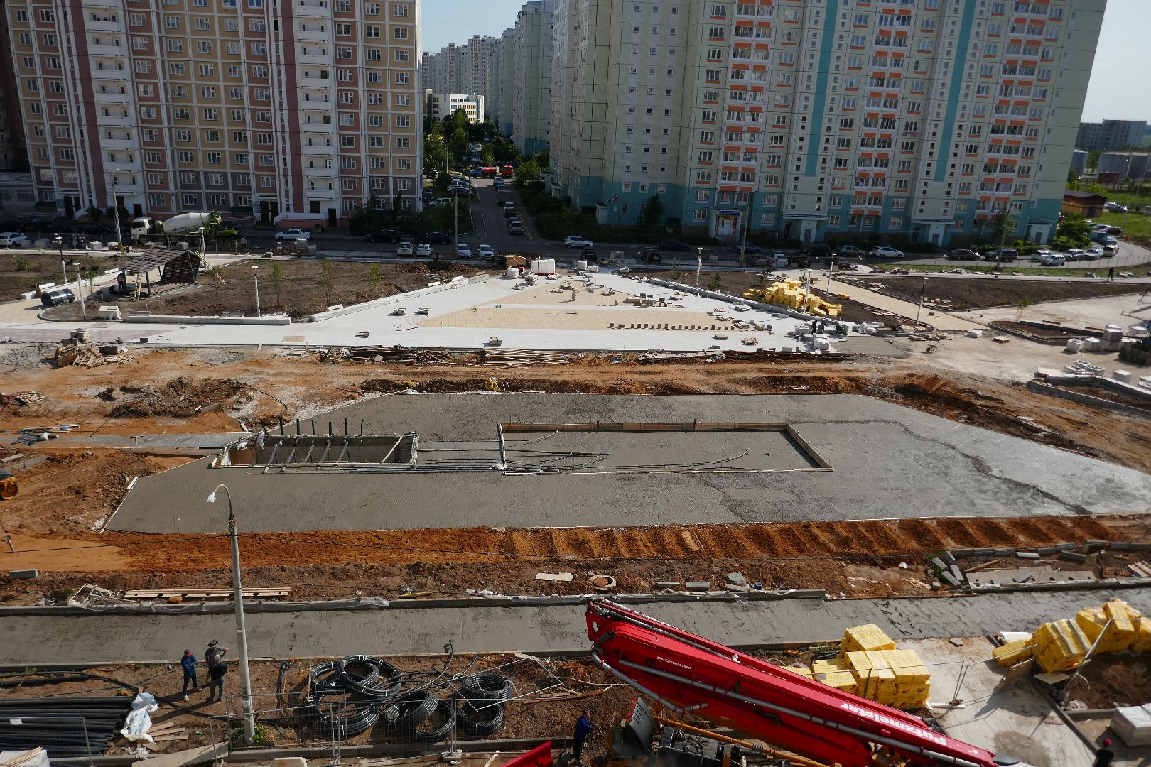 Подольск, благоустройство, озеленение, бульвар 65-летия Побдеды