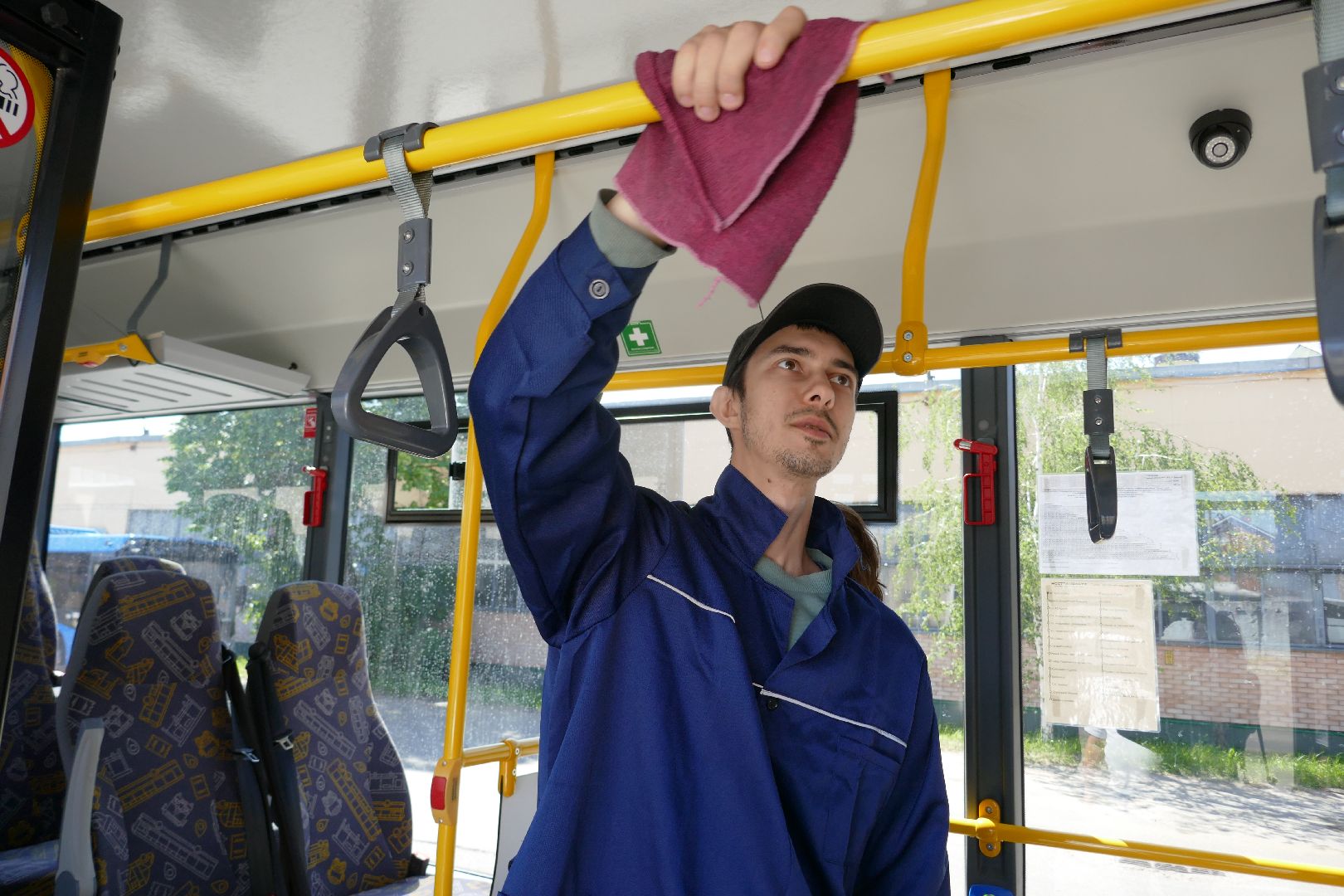 Подольск, транспорт, автобус, чистота, акция