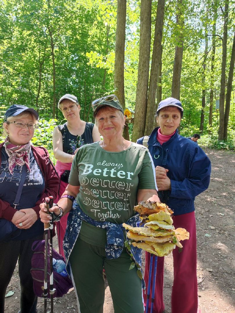 Активное долголетие, спорт, поход, лето в подмосковье,