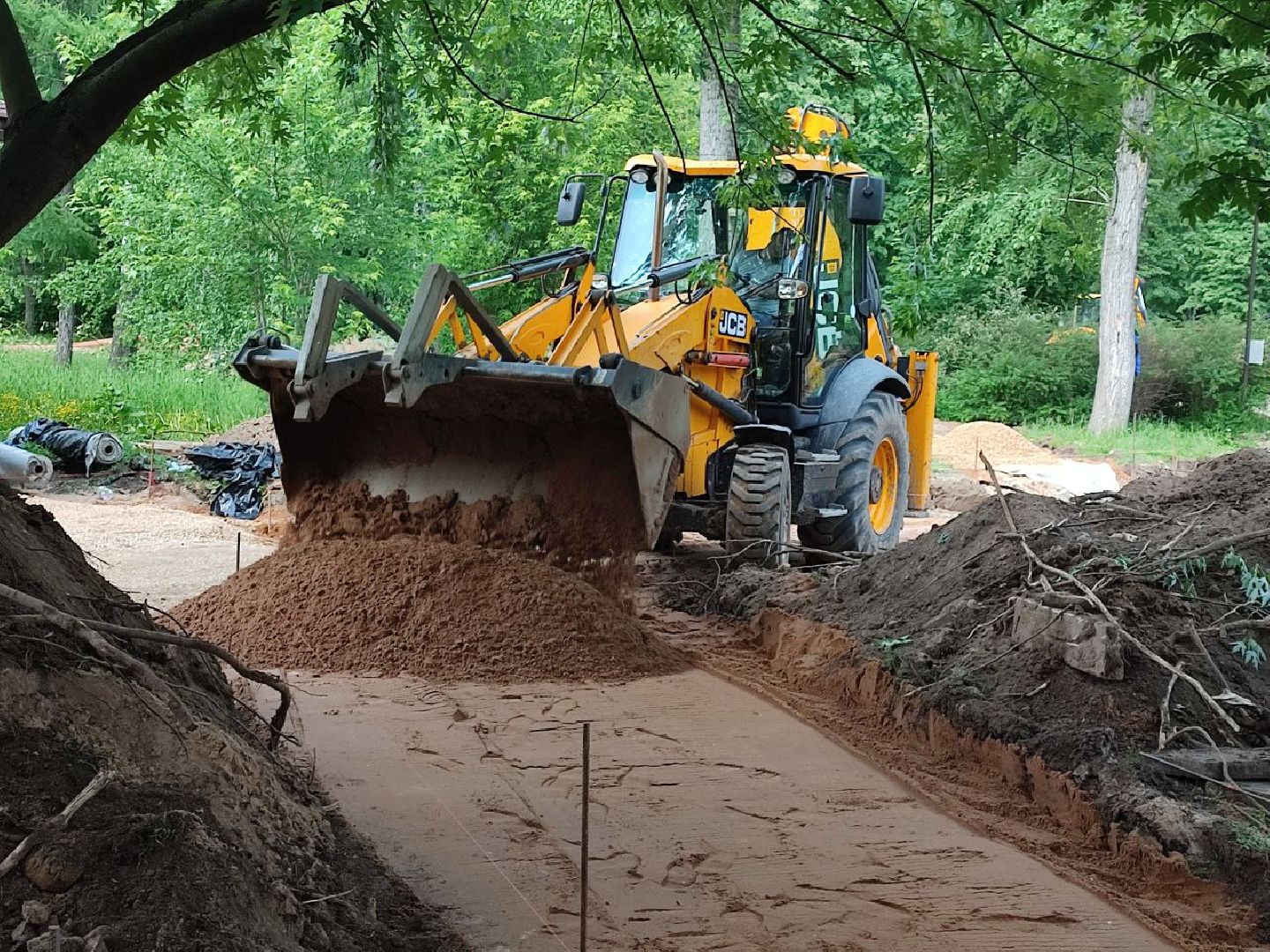 Ремонт площадки, детская площадка, Мытищи, парк