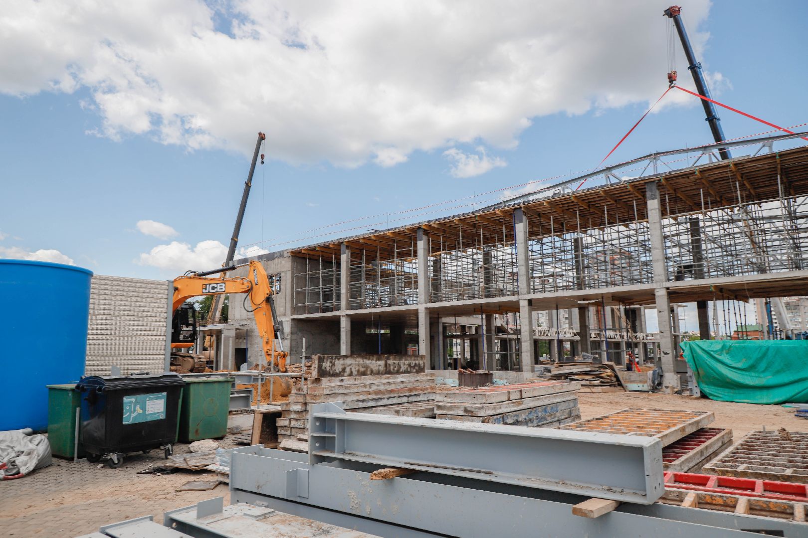 строительство ФОК, Домодедово