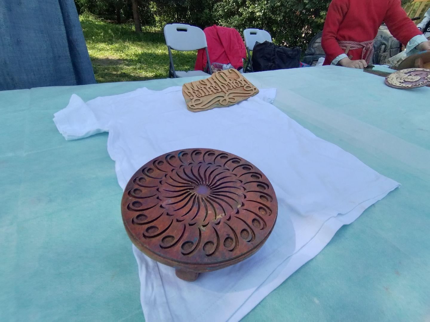 Мытищи, День России, набойка на ткань