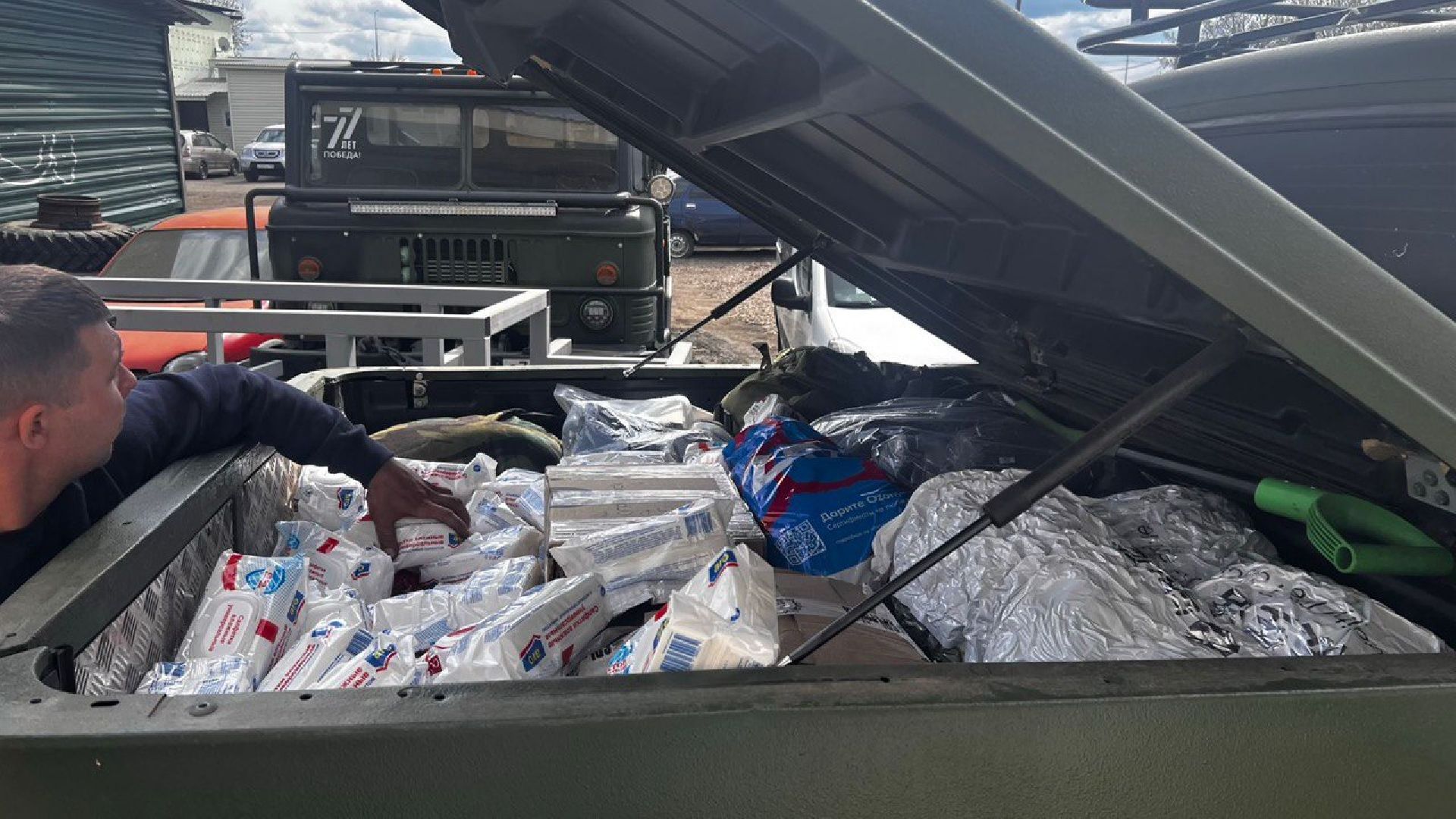 Чехов, спецоперация, помощь, генераторы, спецтехника, СВО, офицер, предприниматель