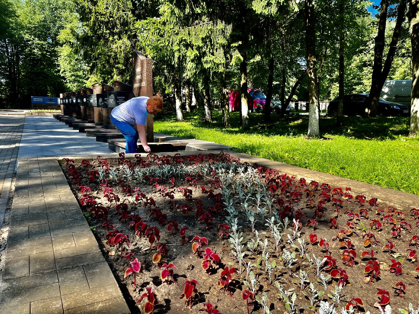 Наро-Фоминск, благоустройство, цветы, детский парк, лето в Подмосковье