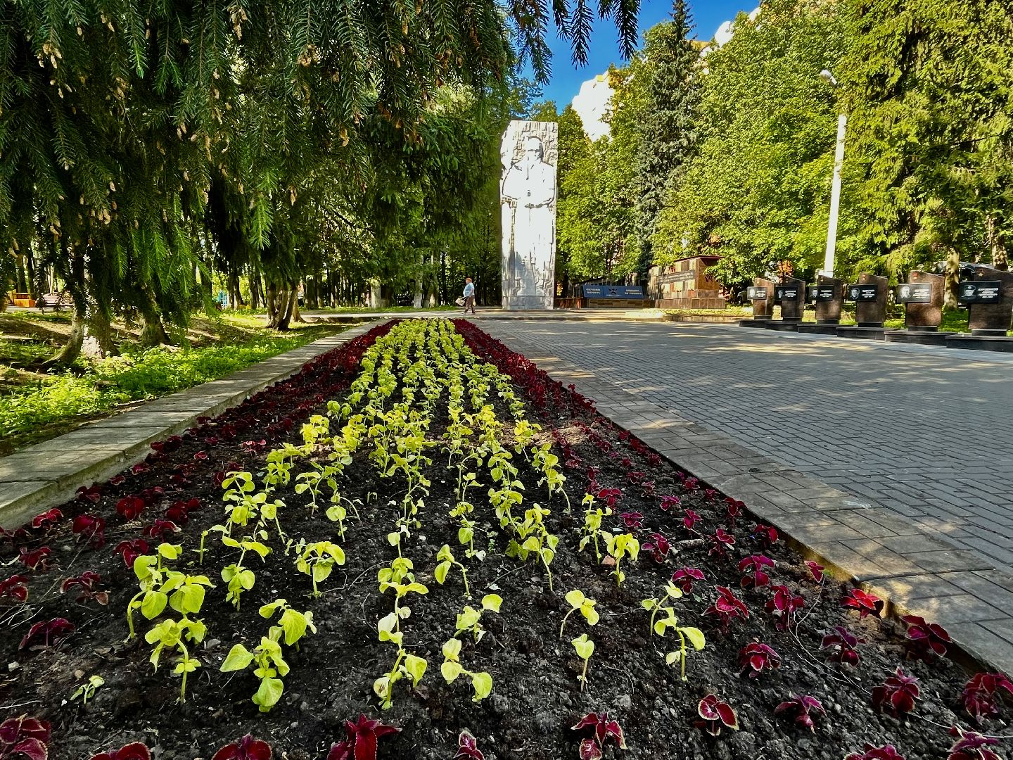 Наро-Фоминск, благоустройство, цветы, детский парк, лето в Подмосковье