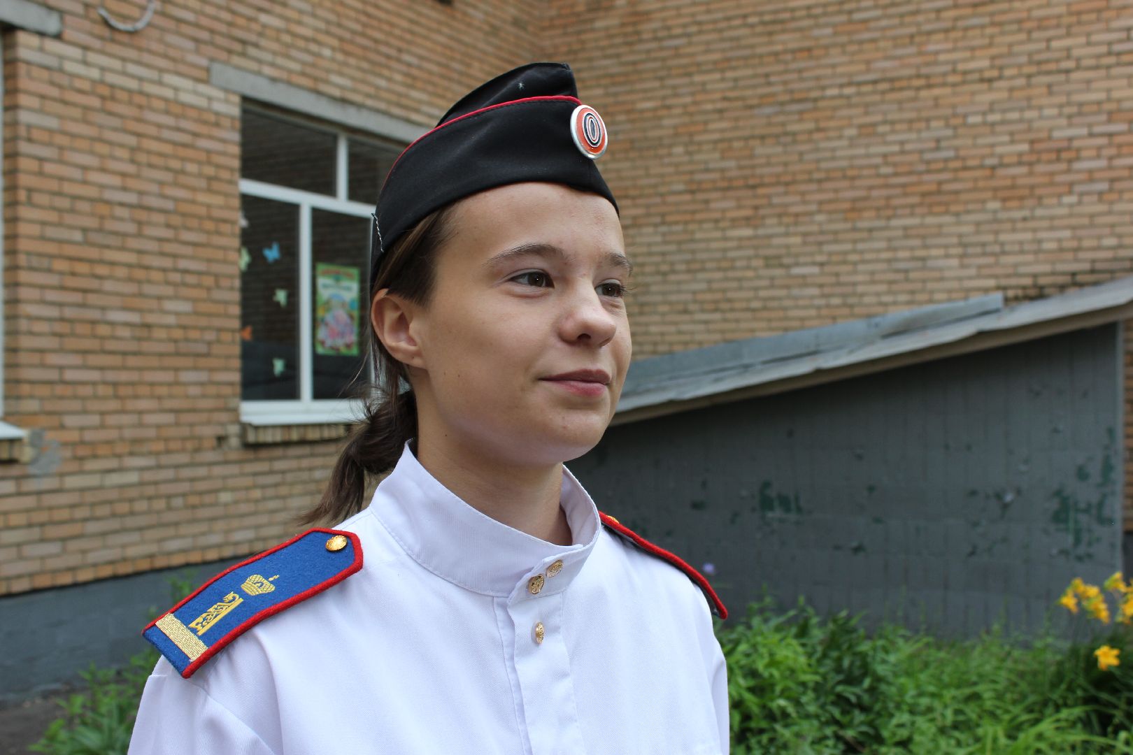 Ступино, кадеты, прощание со знаменем