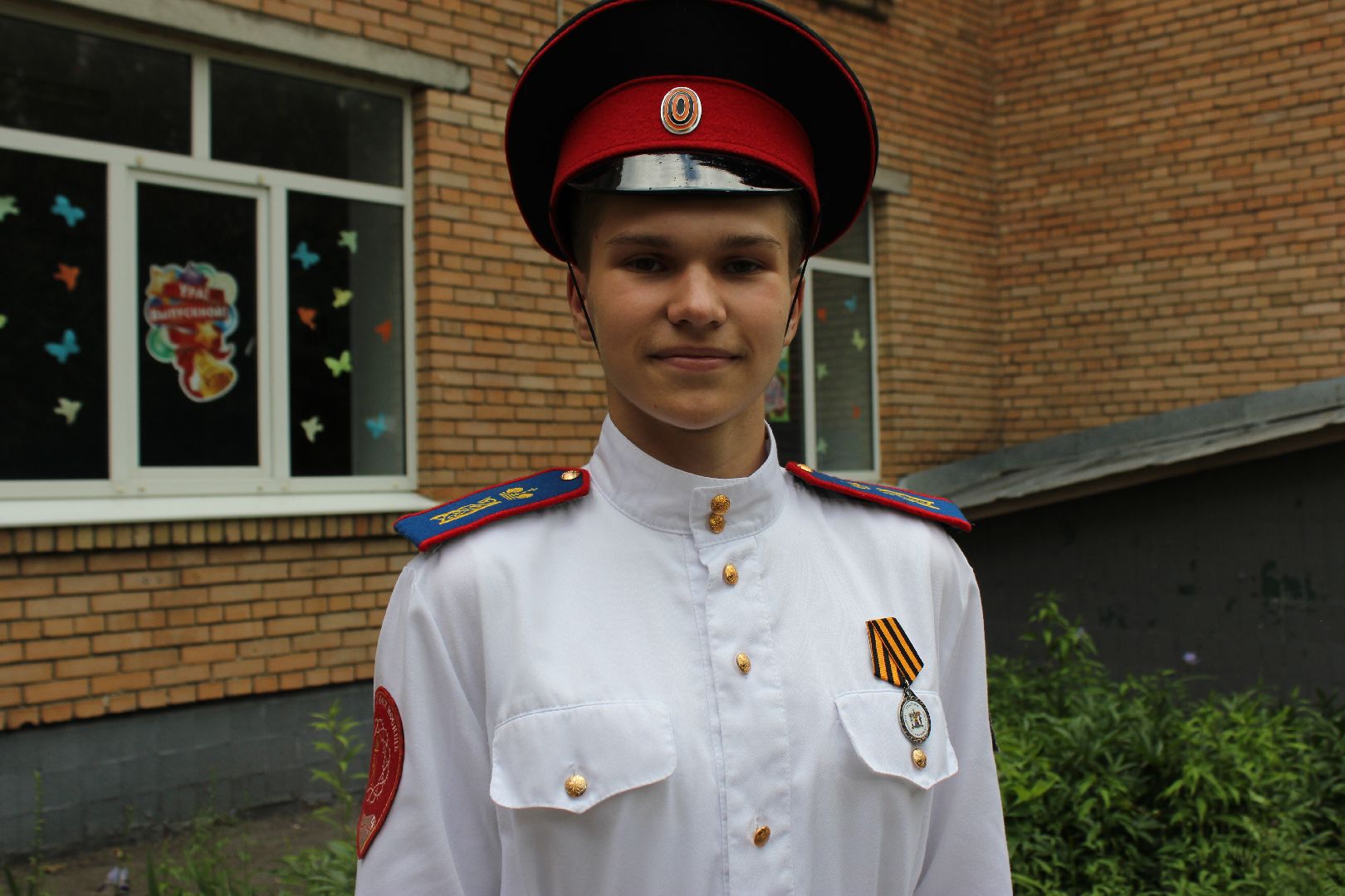 Ступино, кадеты, прощание со знаменем