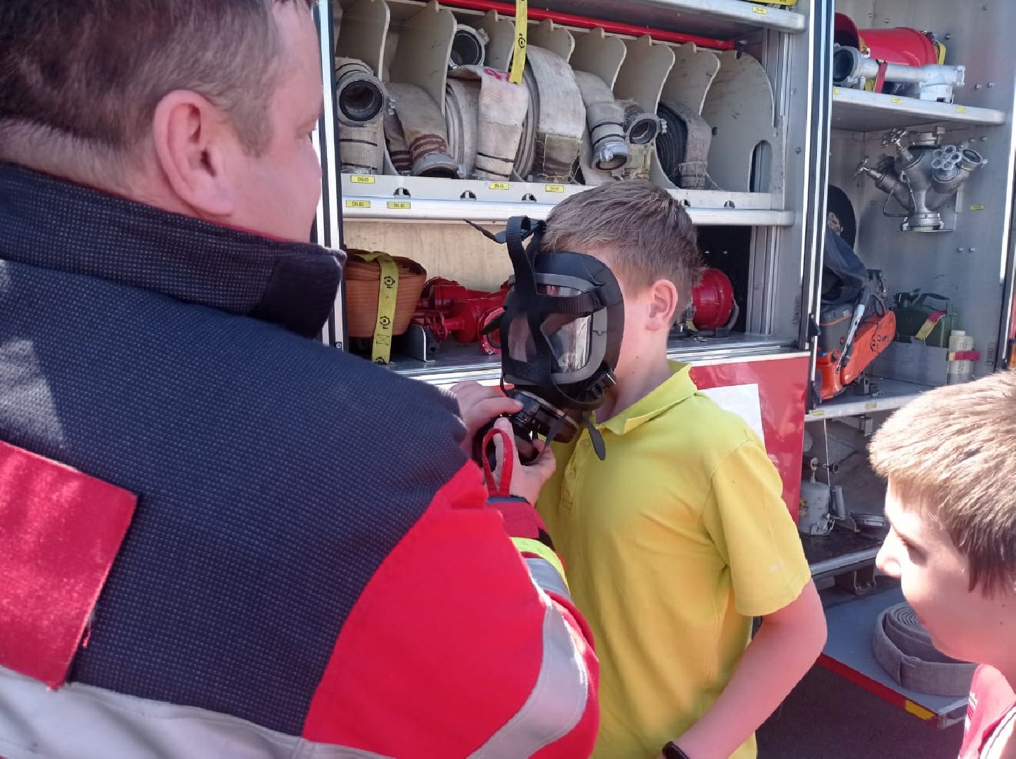 Раменское, общество, мероприятие по пожарной безопасности в детском лагере