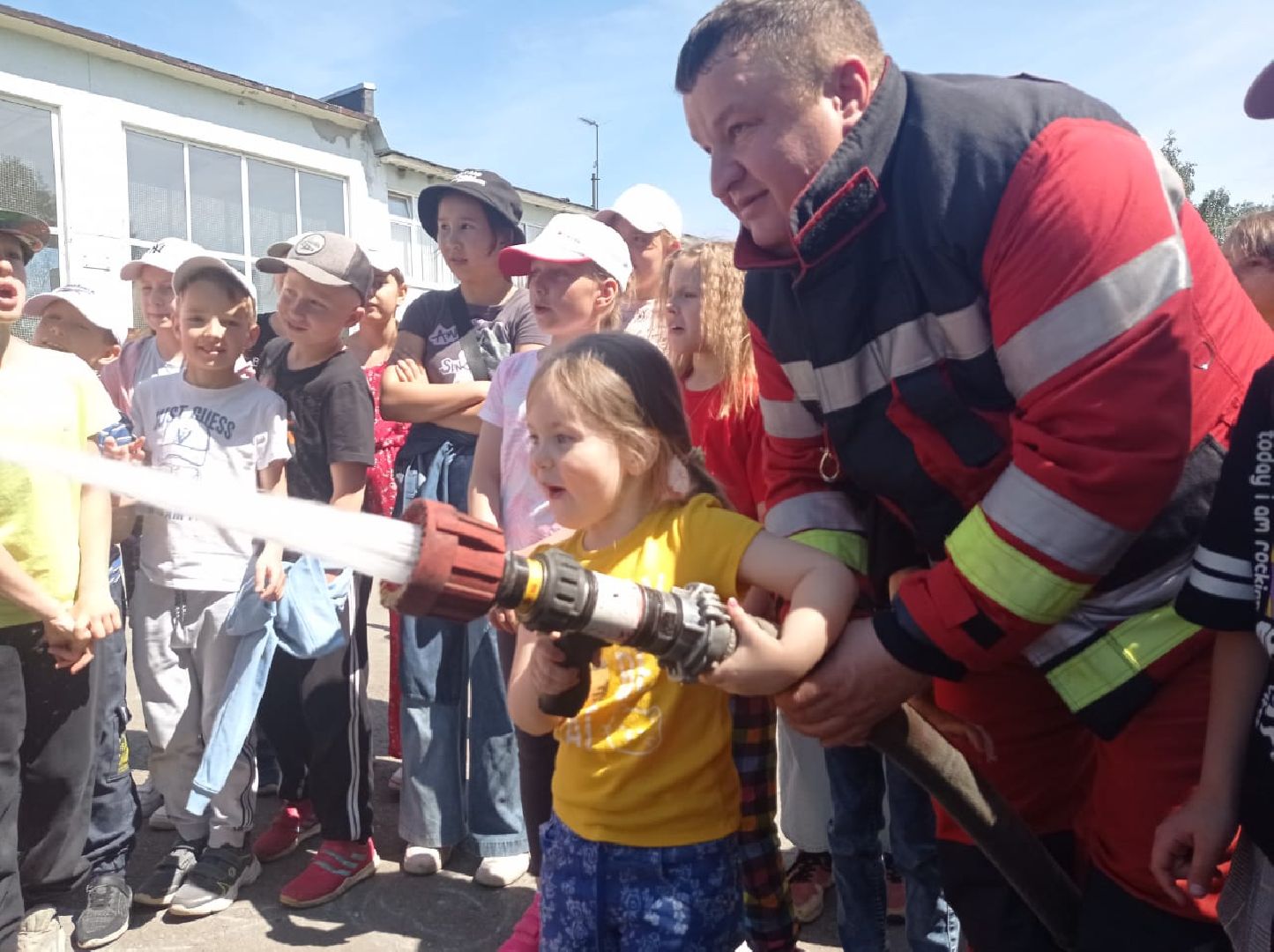 Раменское, общество, мероприятие по пожарной безопасности в детском лагере