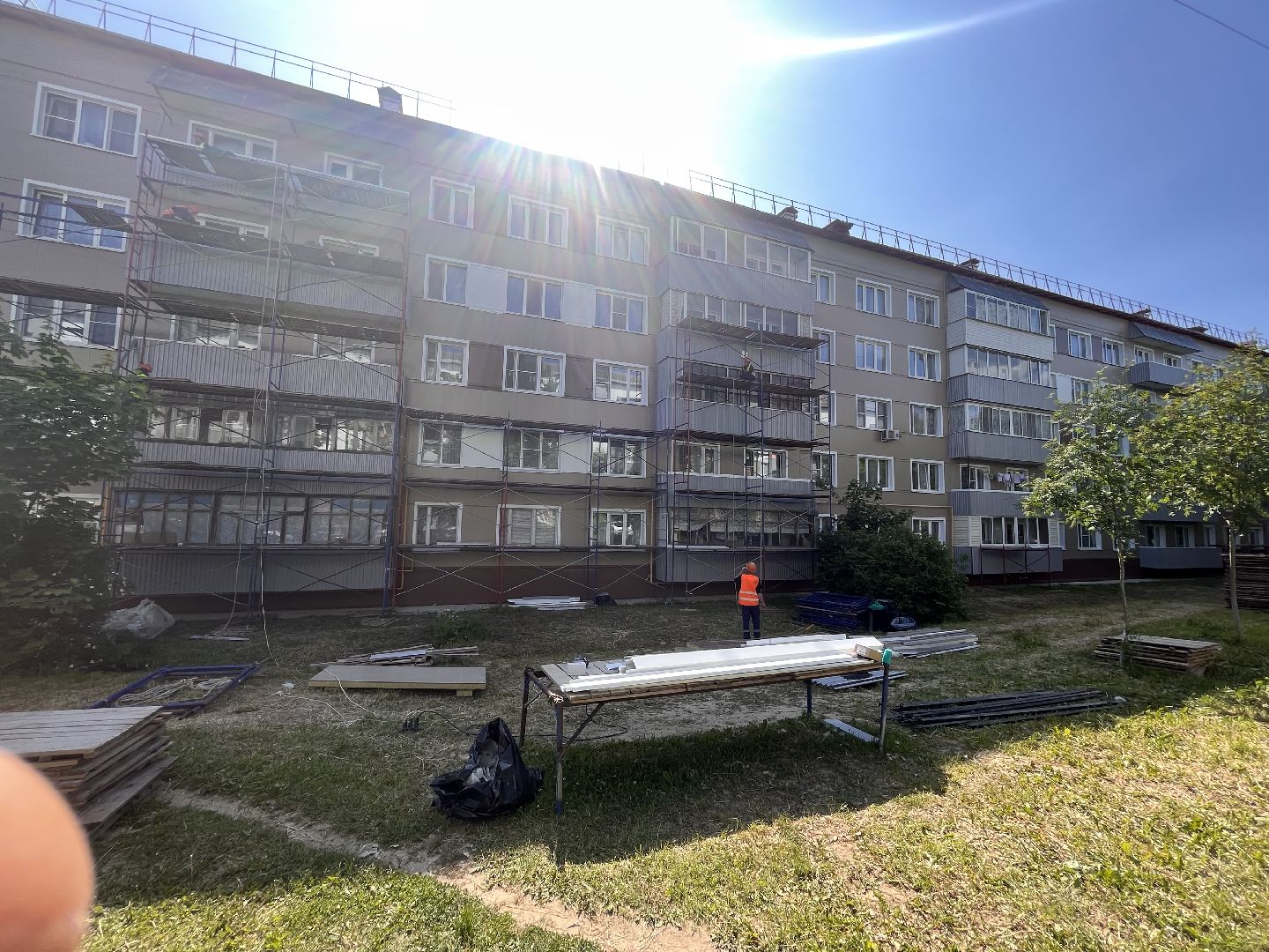 Шаховская, облицовка, строительство