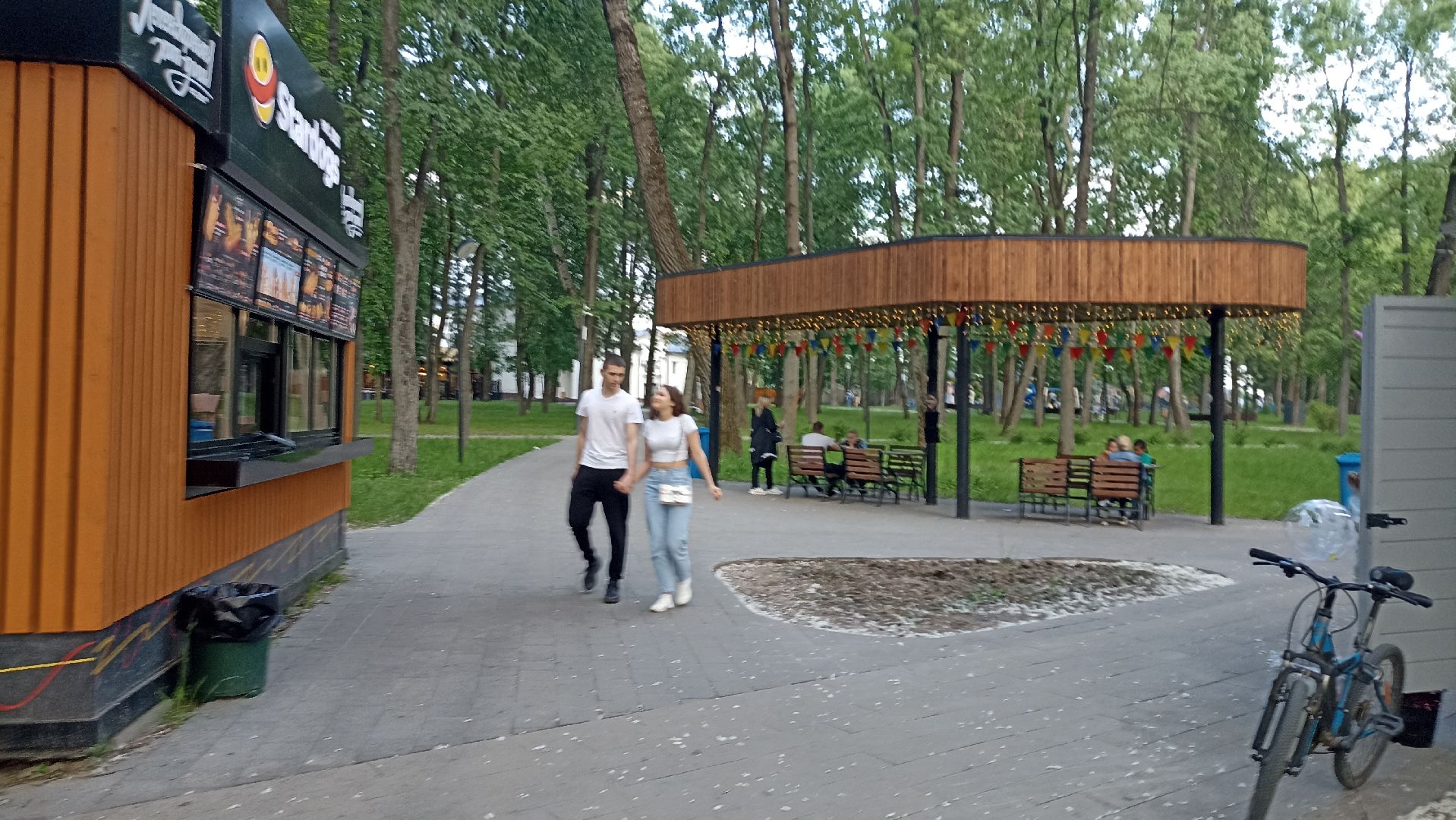 Серпухов, Подмосковье, парк, общепит, дети, взрослые, перекус, природа