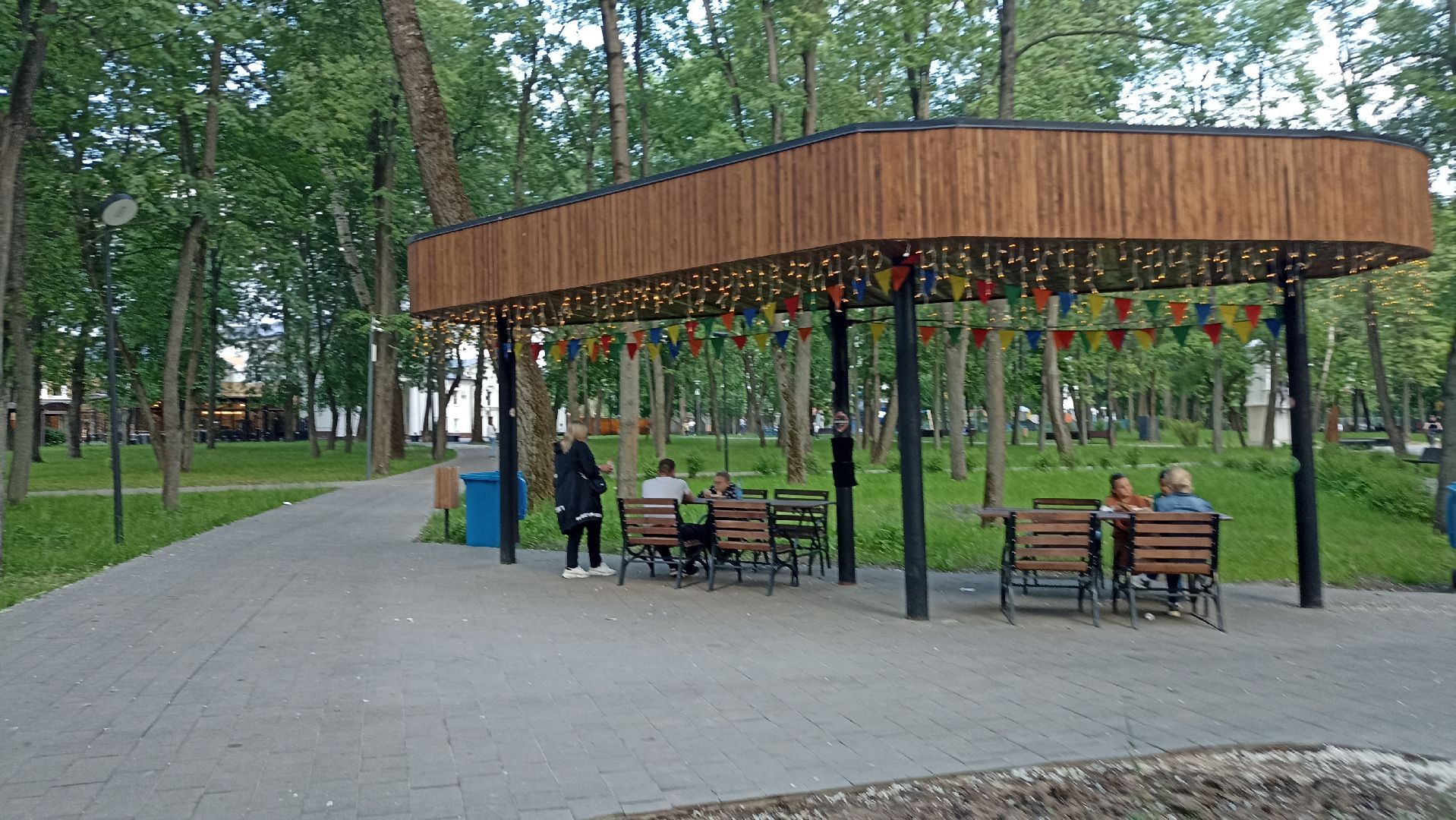 Серпухов, Подмосковье, парк, общепит, дети, взрослые, перекус, природа