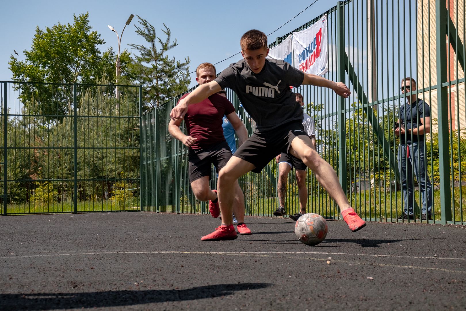 спорт, футбол, соревнования, Фрязино