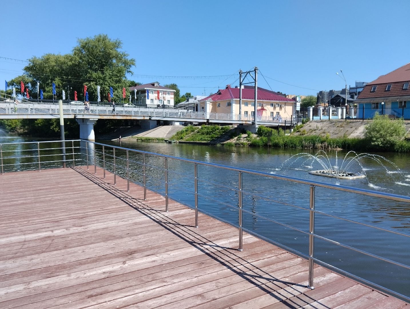 Благоустройство, набережная, Клязьма, Ногинск, Богородский городской округ