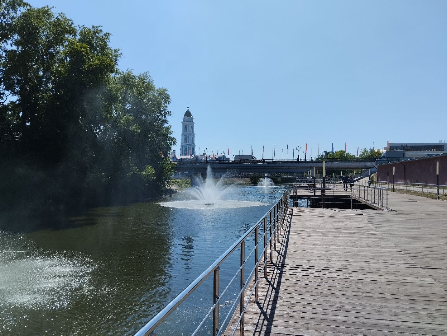 Благоустройство, набережная, Клязьма, Ногинск, Богородский городской округ