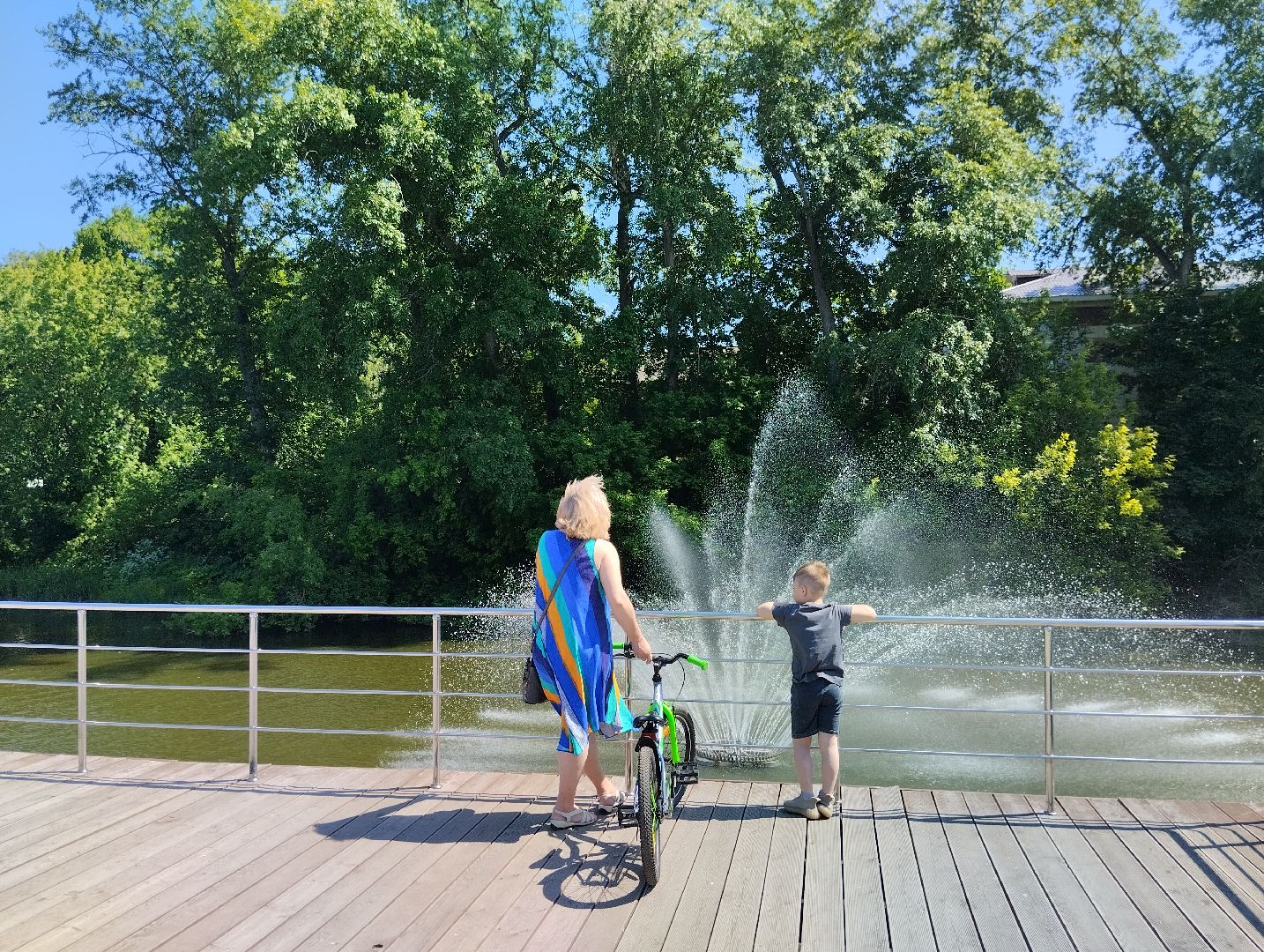 Благоустройство, набережная, Клязьма, Ногинск, Богородский городской округ