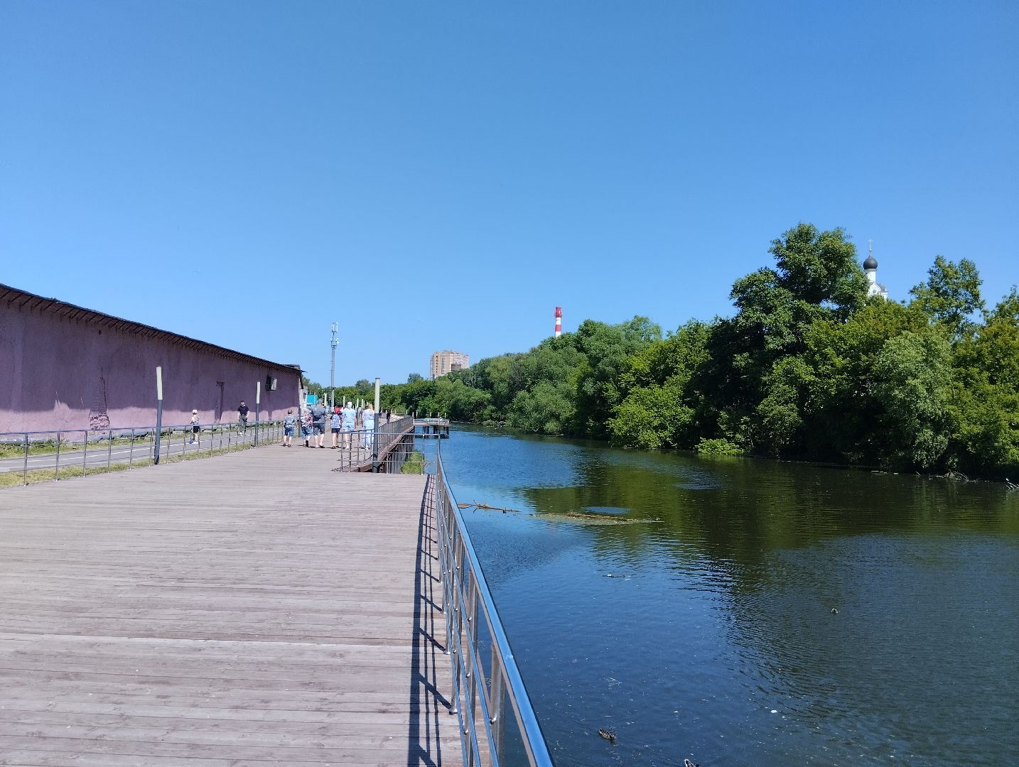 Благоустройство, набережная, Клязьма, Ногинск, Богородский городской округ