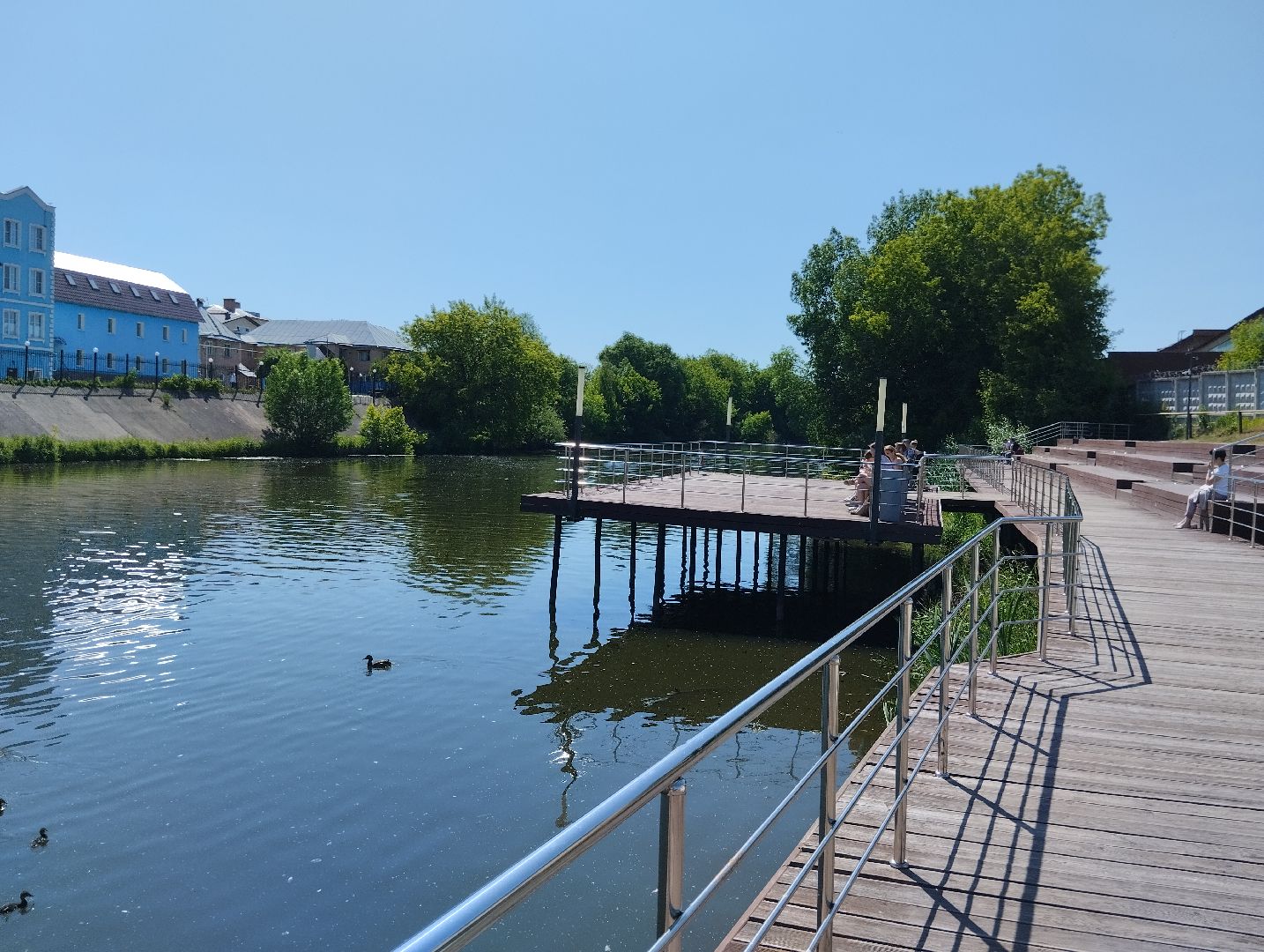 Благоустройство, набережная, Клязьма, Ногинск, Богородский городской округ